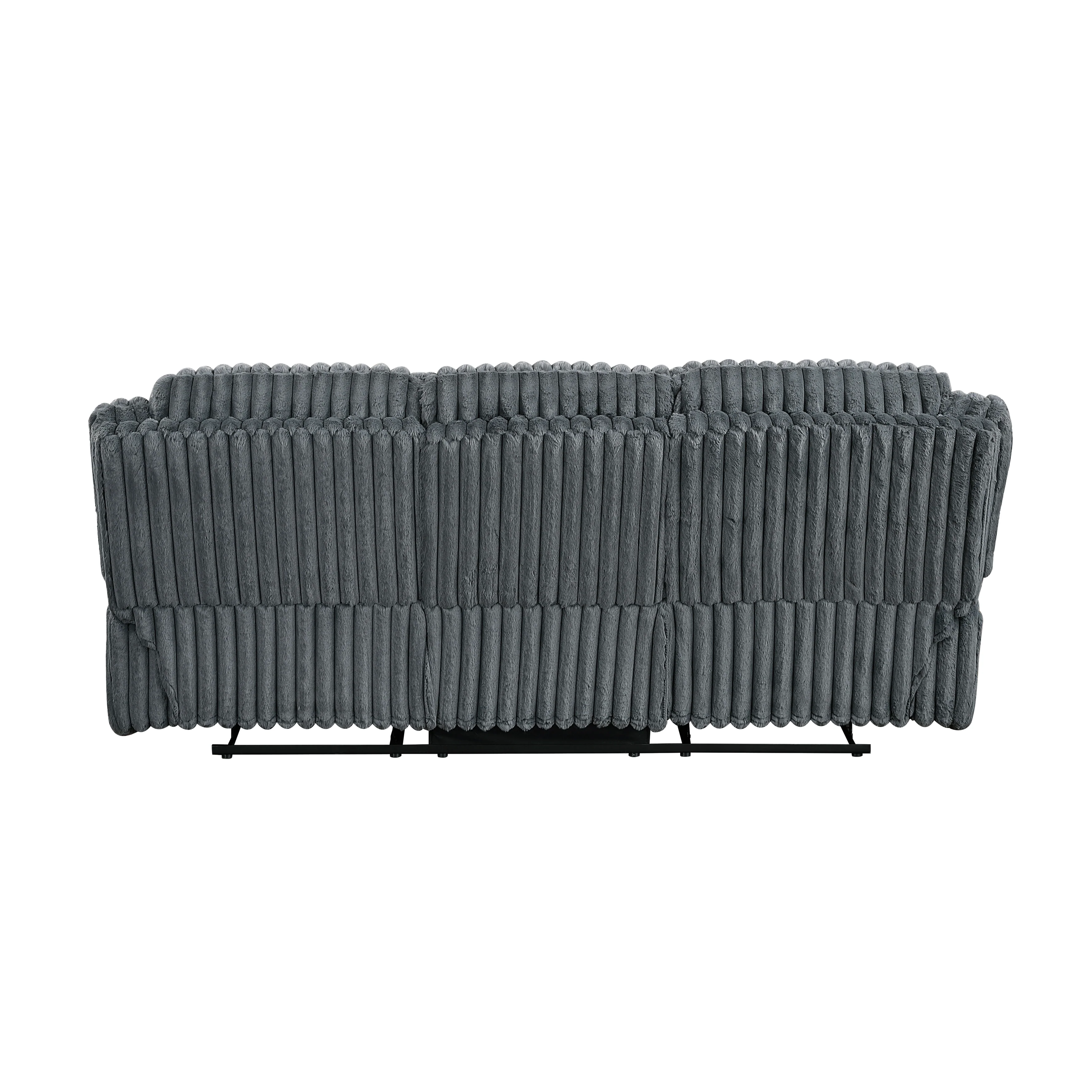 Goodland Dark Gray Double Reclining Sofa - Image 4