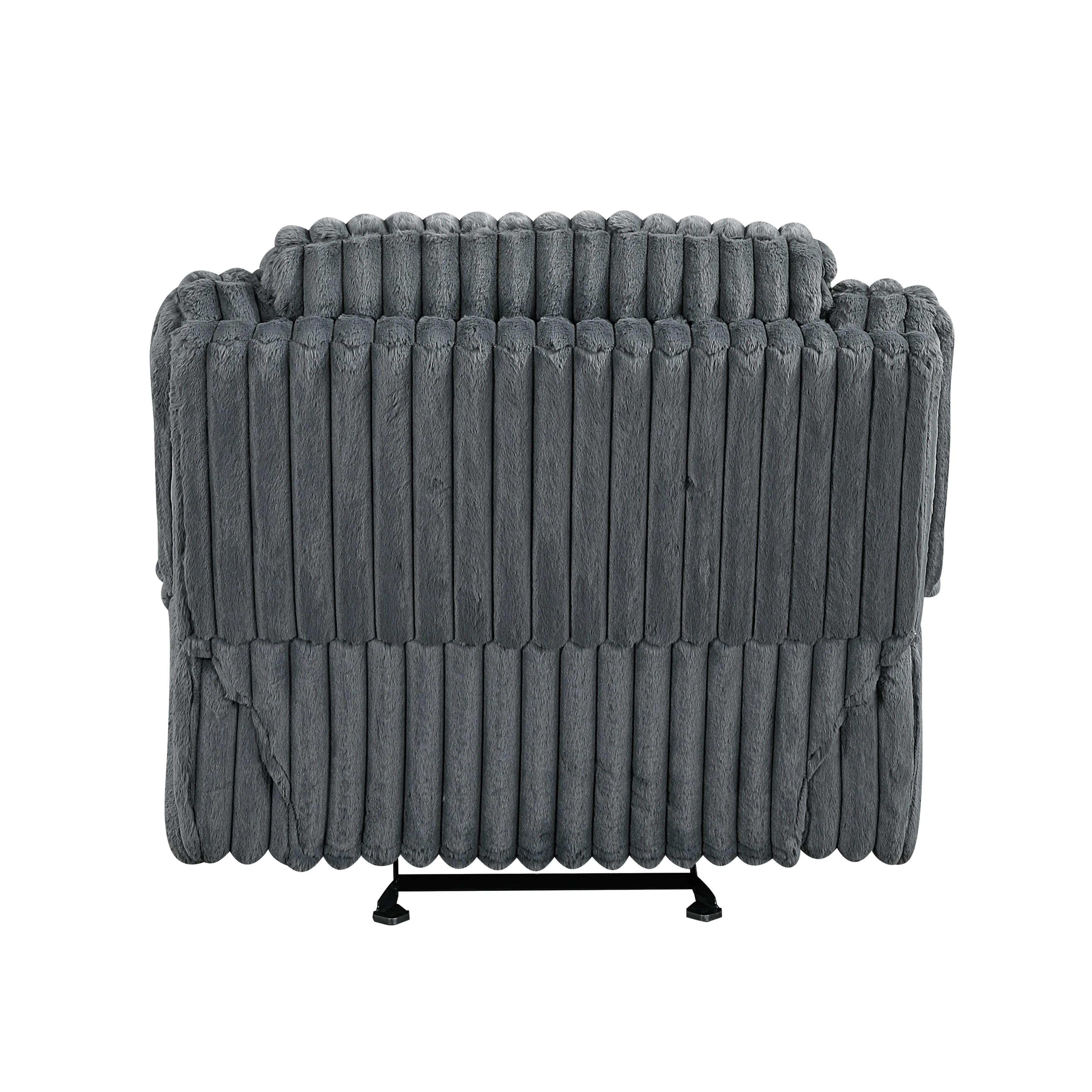 Goodland Dark Gray Glider Reclining Chair - Image 7