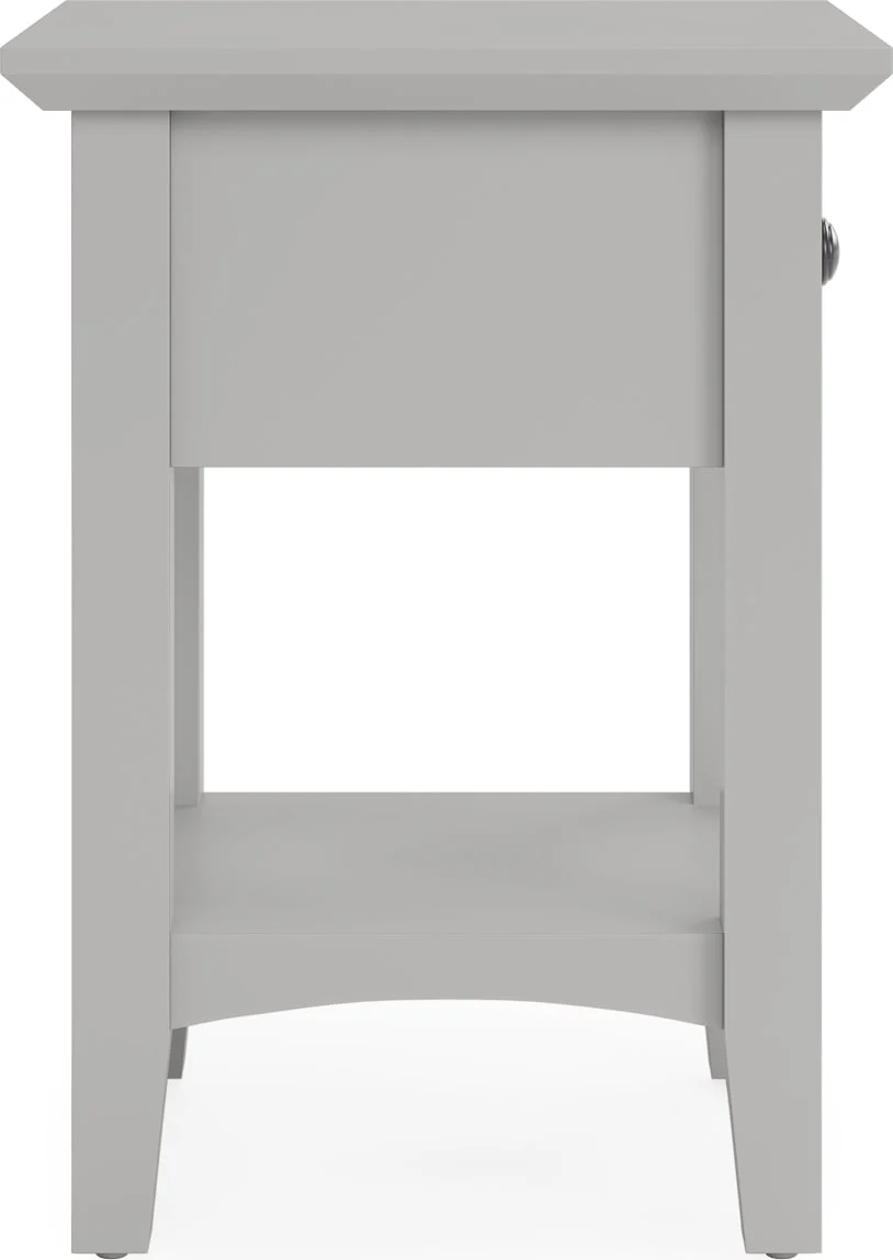 Grace Elephant Grey Drink Table - Image 5