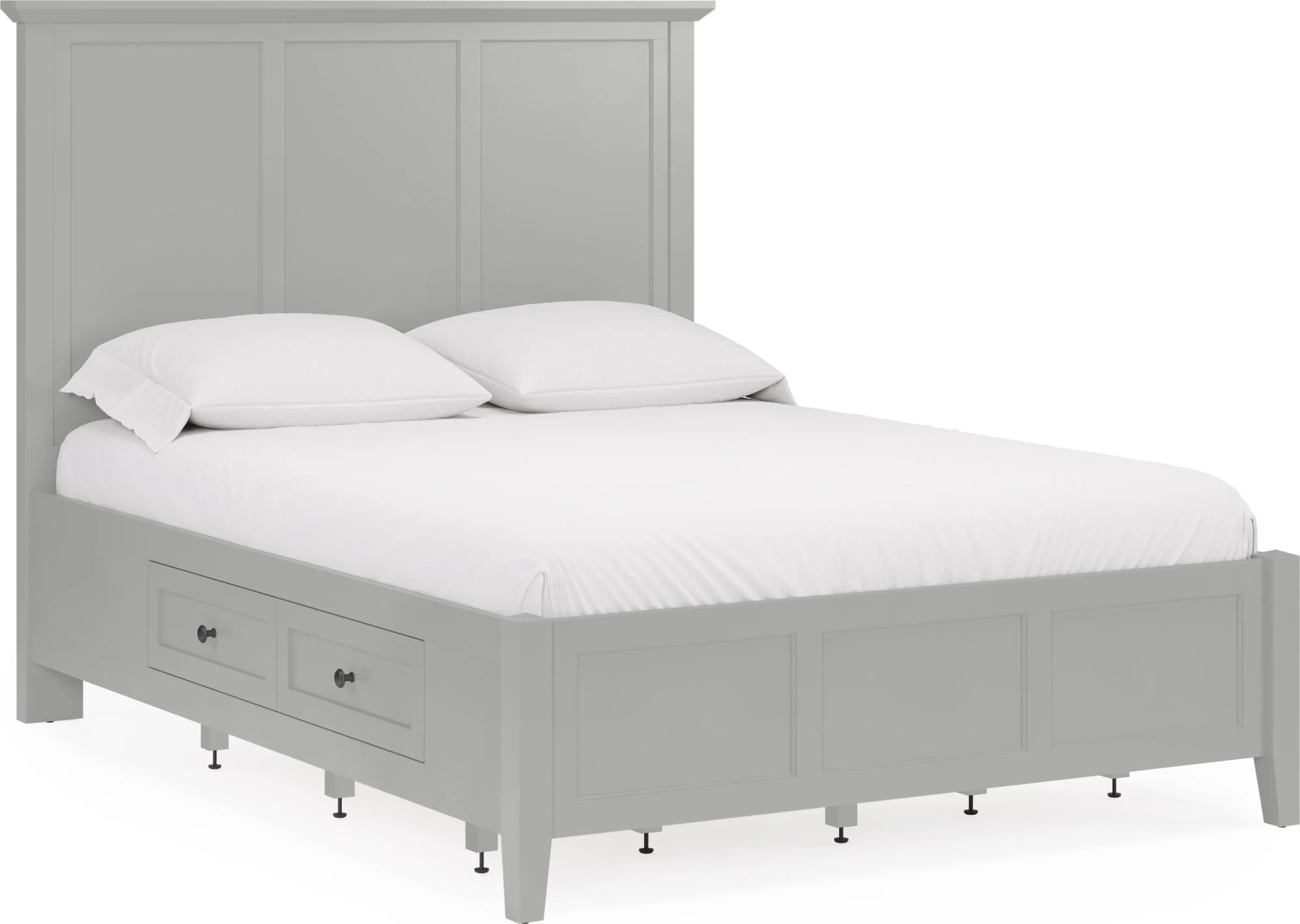 Grace Elephant Grey Twin Storage Bed - Image 4