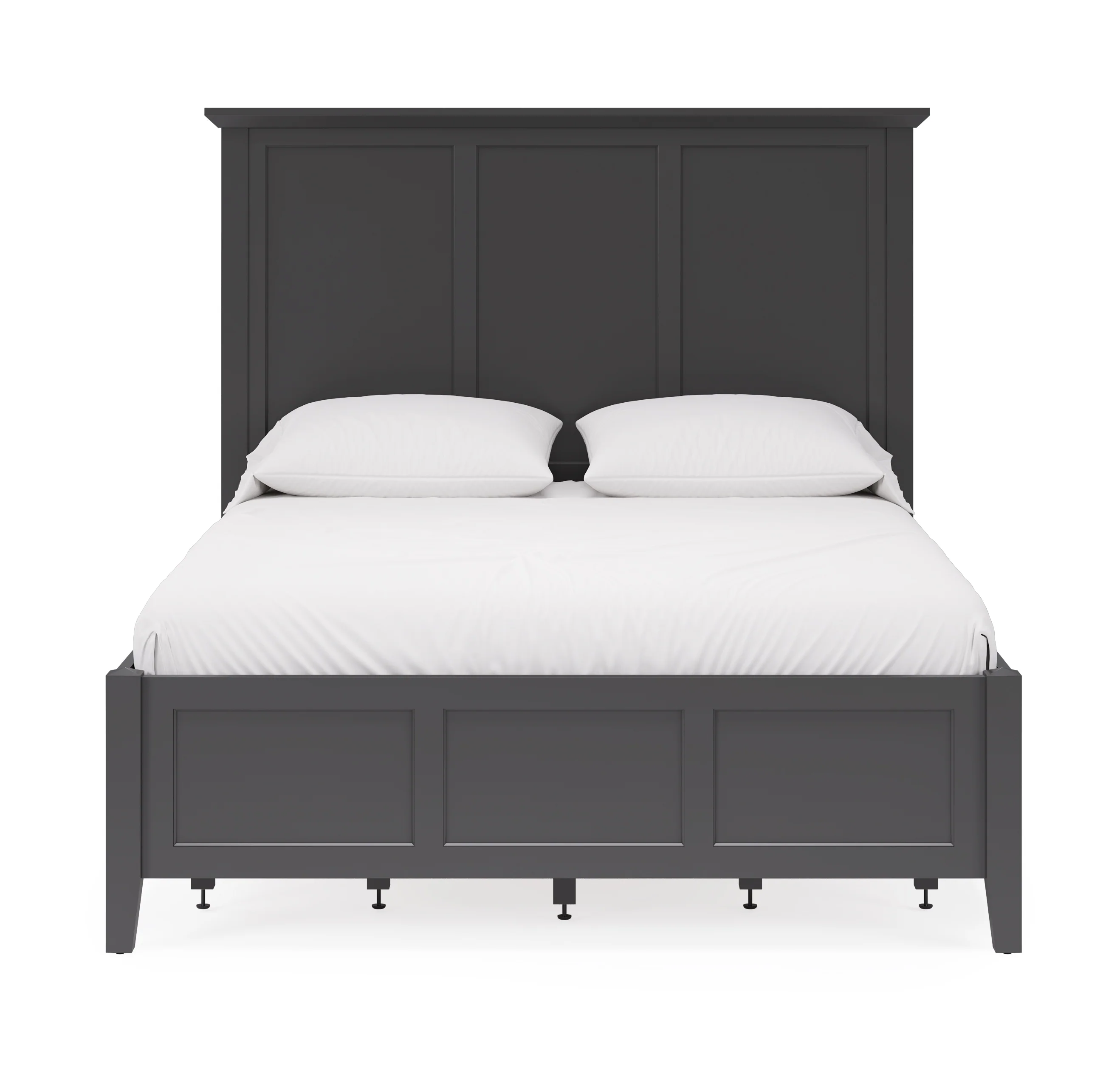 Grace Four Drawer Queen Platform Storage Bed in Raven Black - Image 3