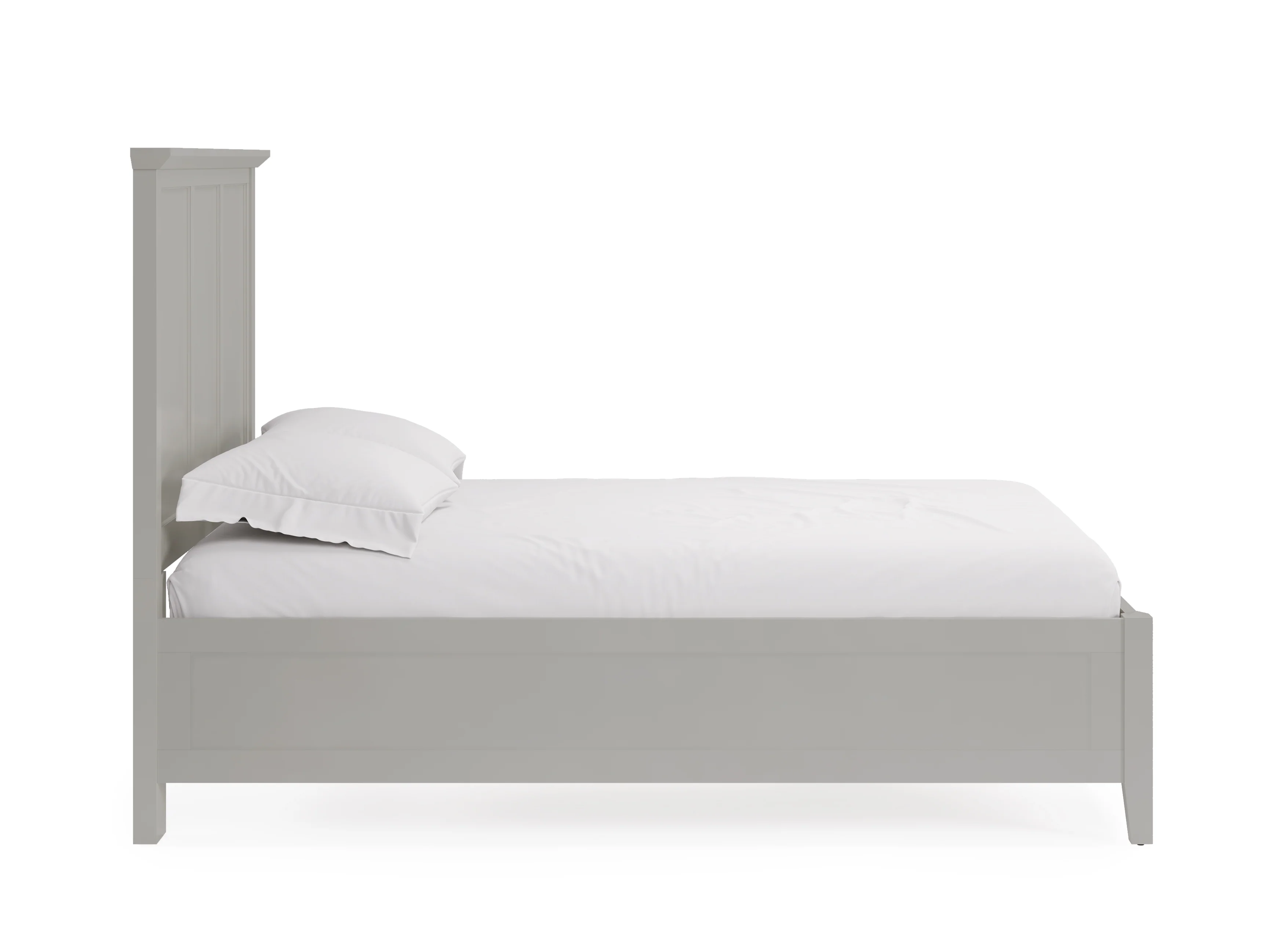 Grace Three Full Panel Bed in Elephant Grey - Image 4
