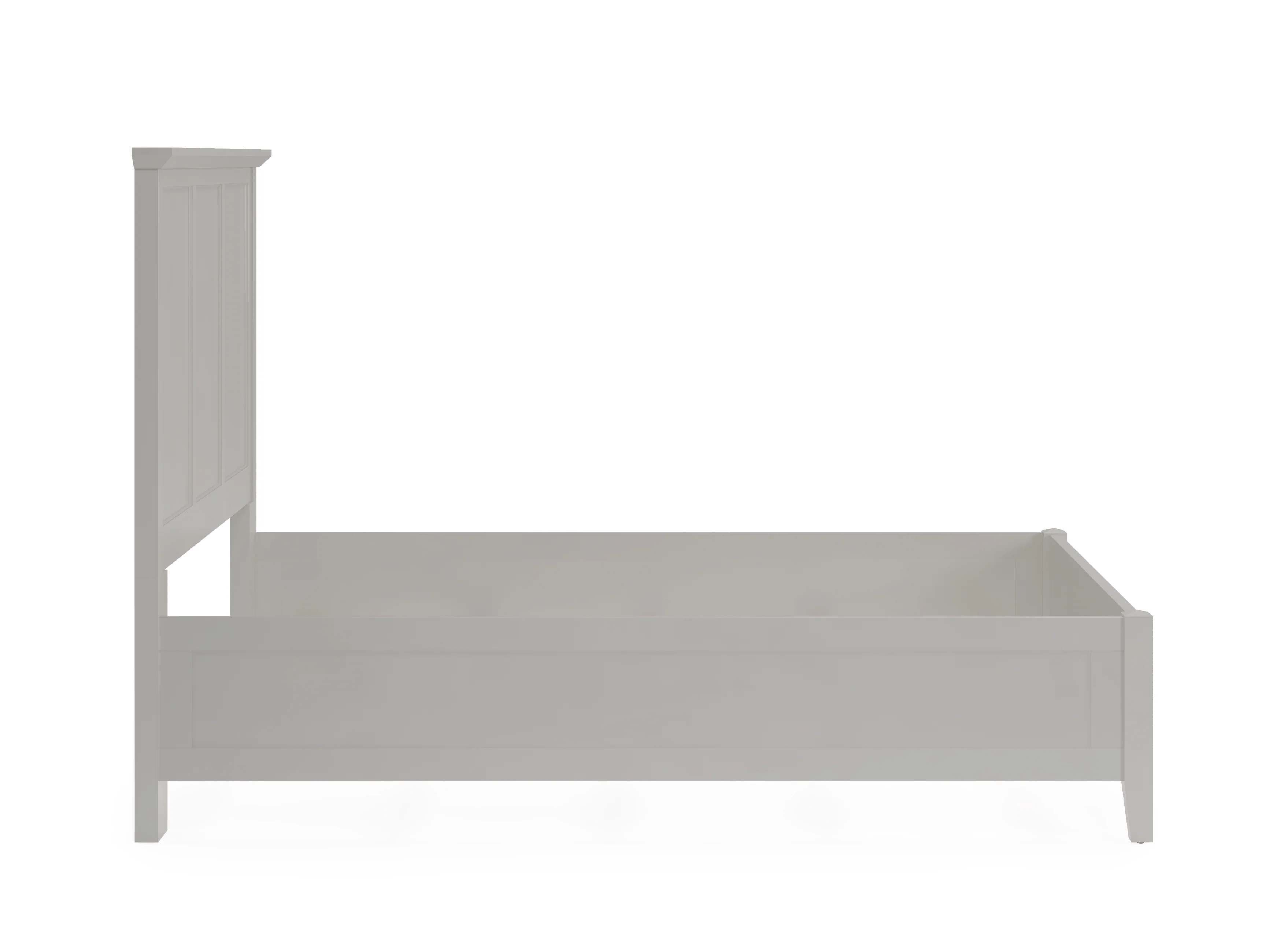 Grace Three California King Panel Bed in Elephant Grey - Image 8