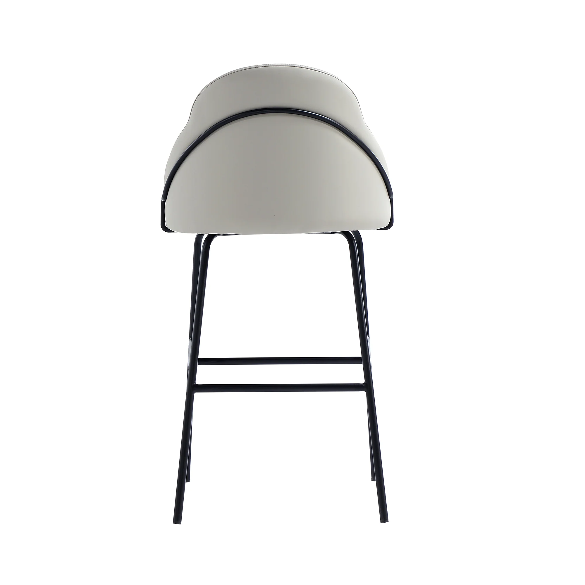 Gracie Barstool in Stone and Black - Image 8