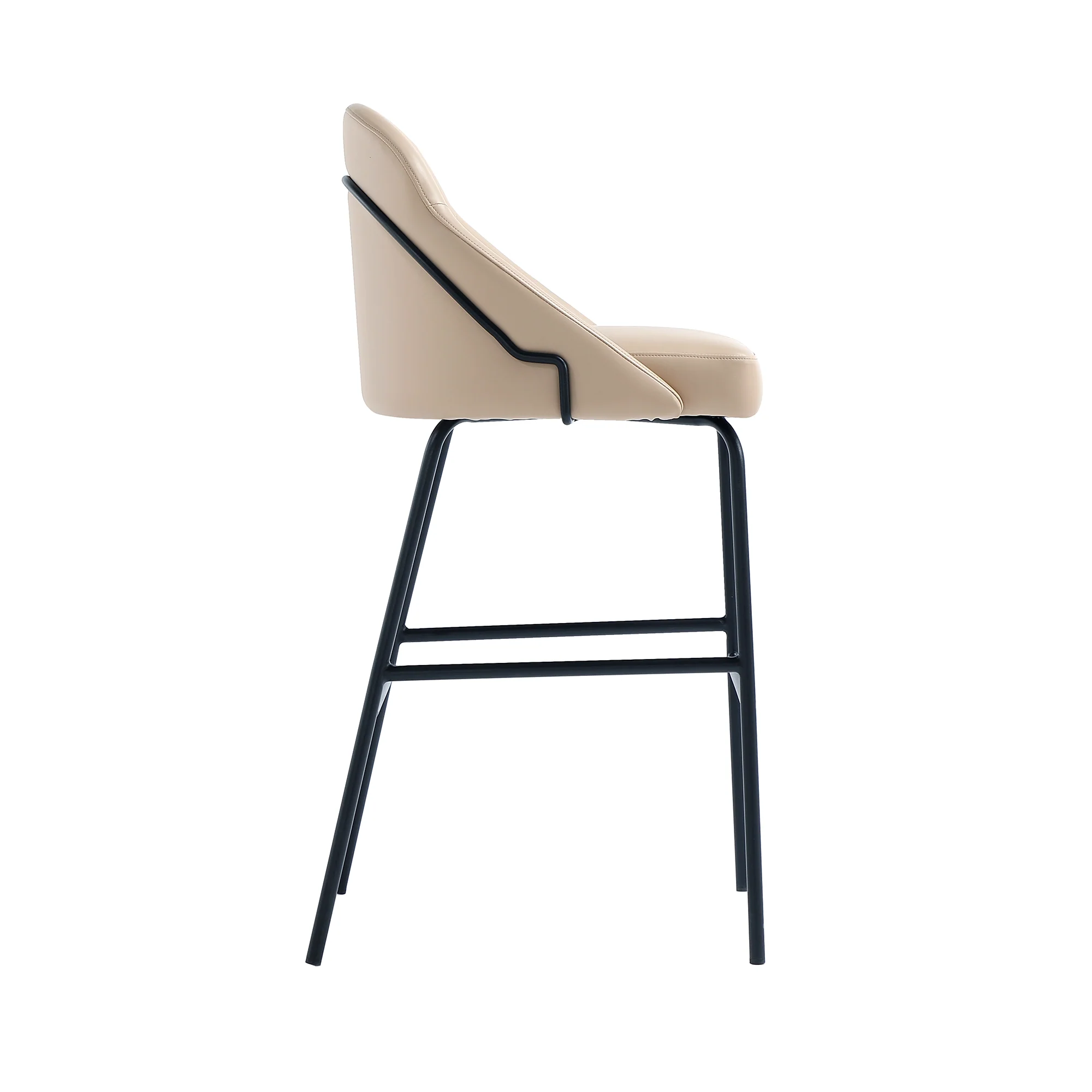 Gracie Barstool in Tan and Black (set of 3) - Image 7