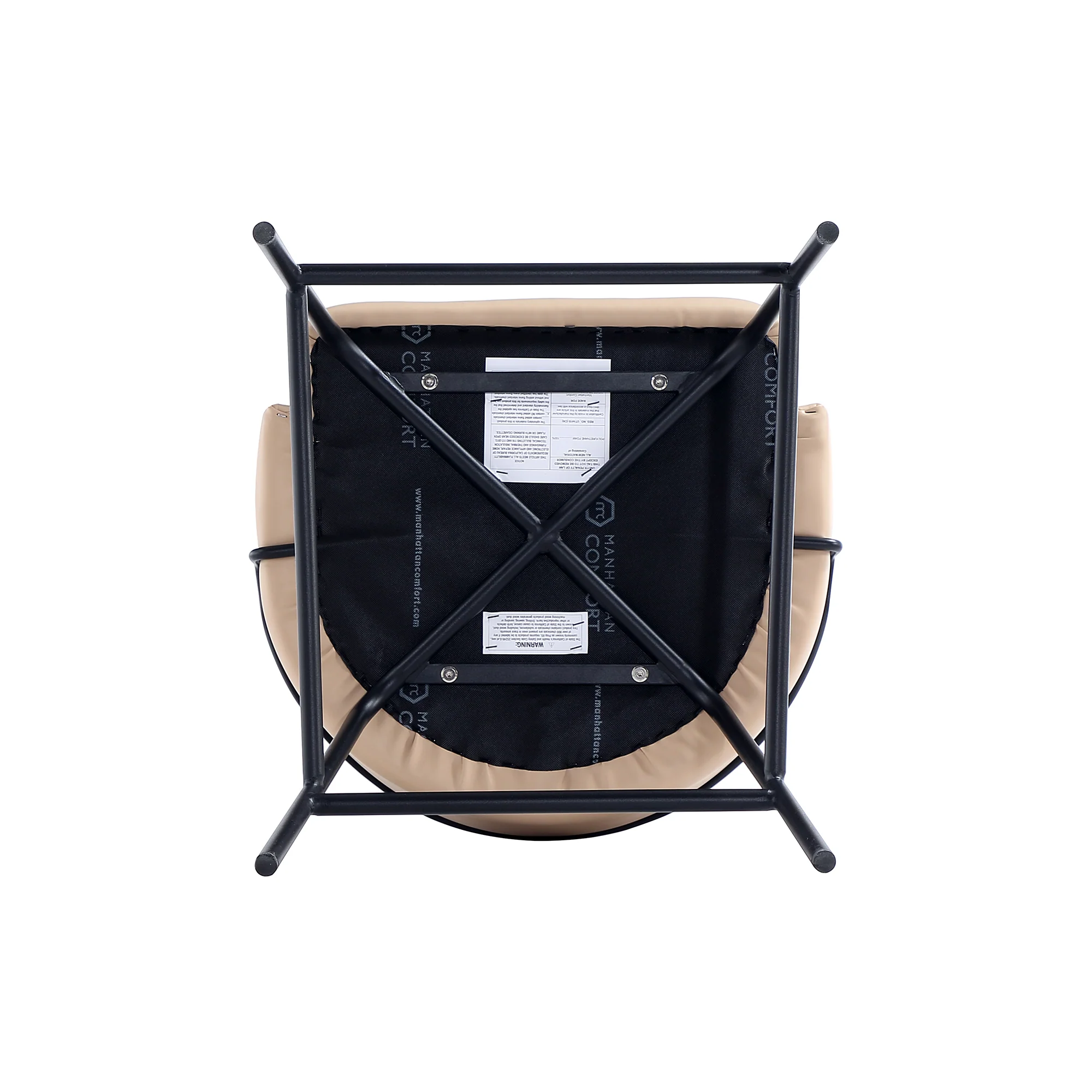 Gracie Counter Stool in Tan and Black - Image 10