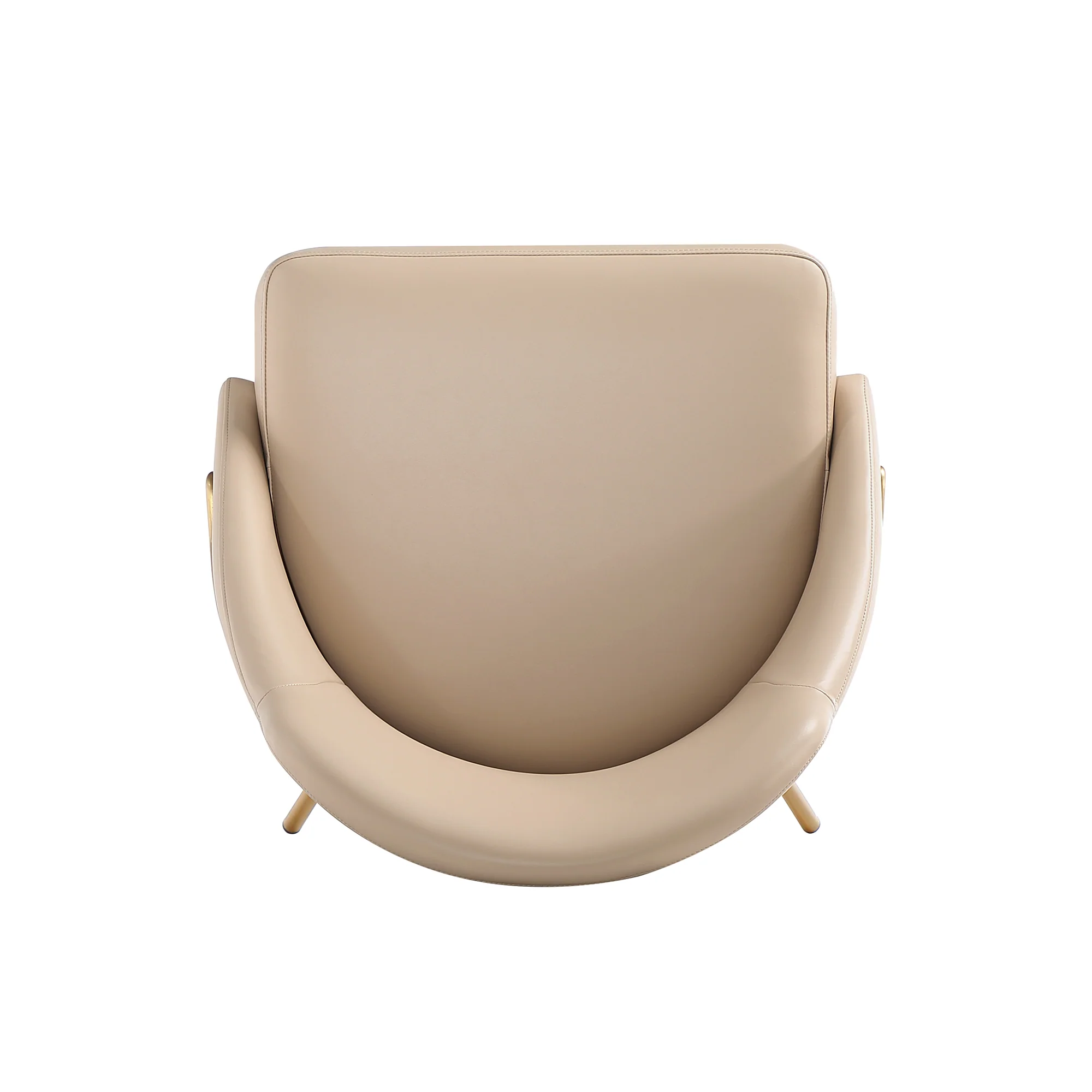 Gracie Dining Chair in Tan and Gold (set of 4) - Image 9