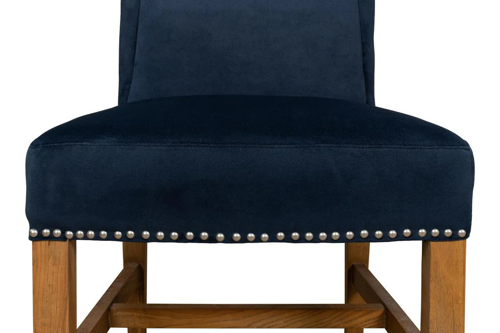 Grand Manor Blue High Back Dining Chair (Set of 2) - Image 11