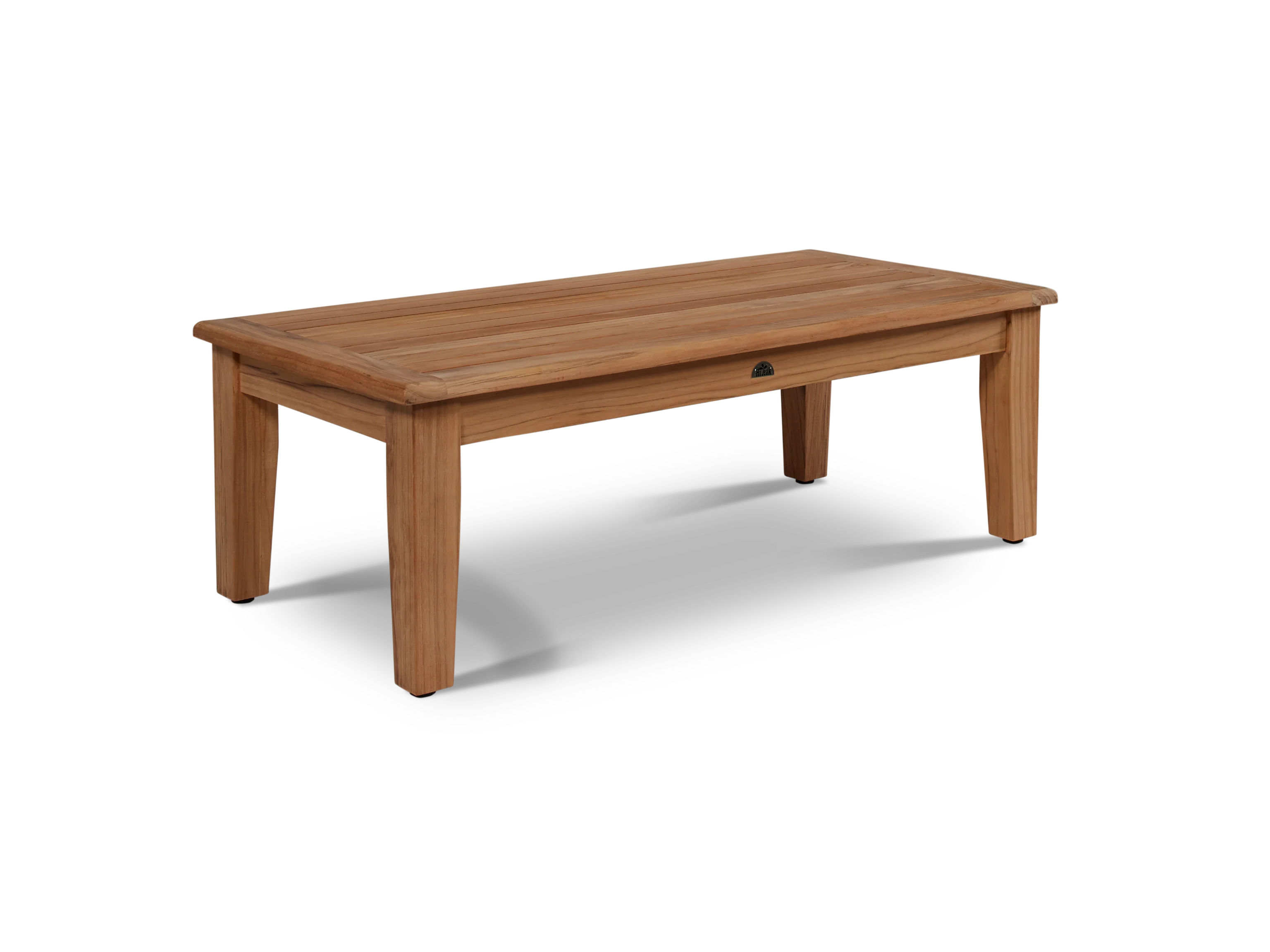 Grande 4-Piece Teak Charcoal Outdoor Patio Deep Seating Set with Sunbrella® Cushion - Image 7