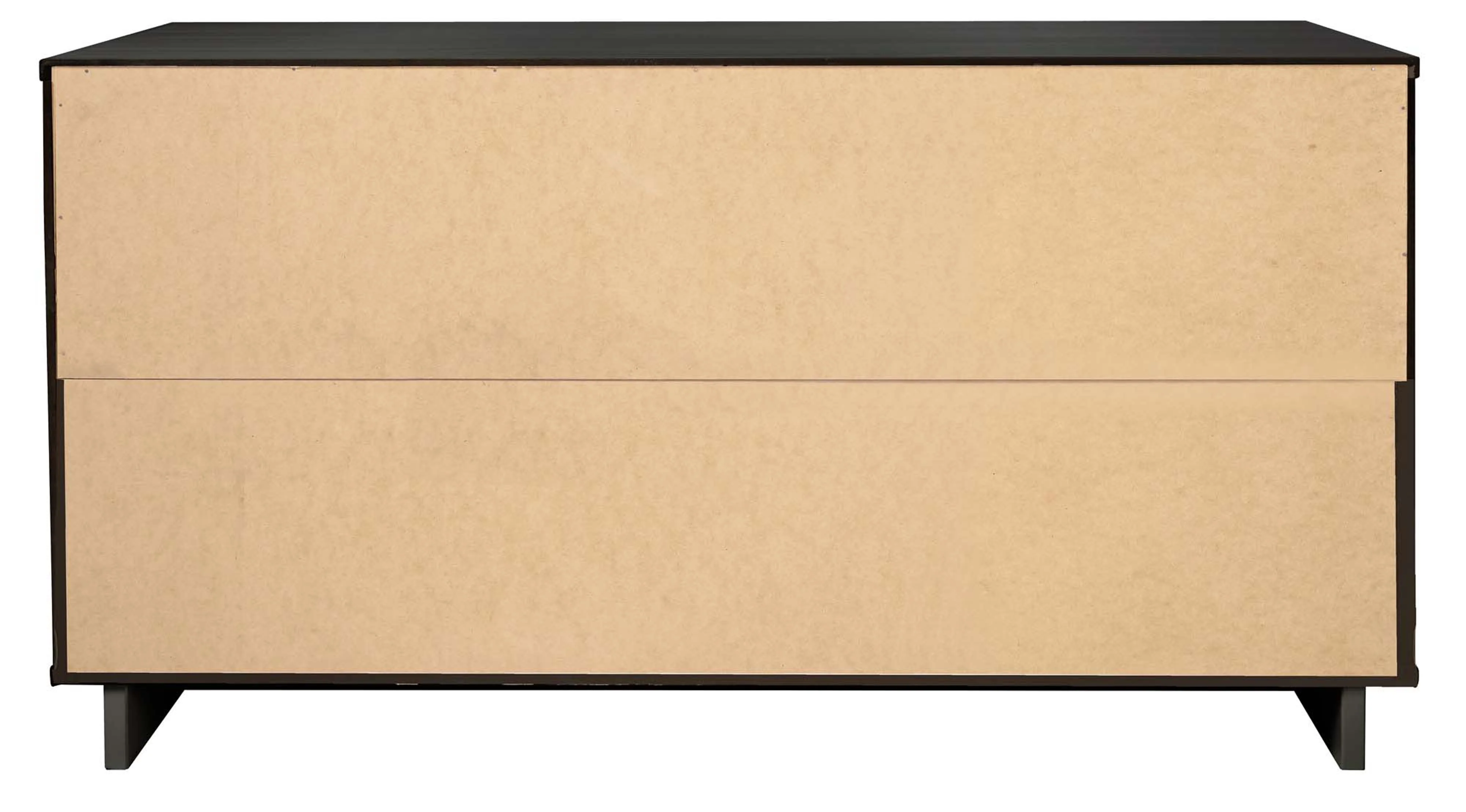 Granville 55.07 Double Wide Dresser in Dark Grey - Image 9