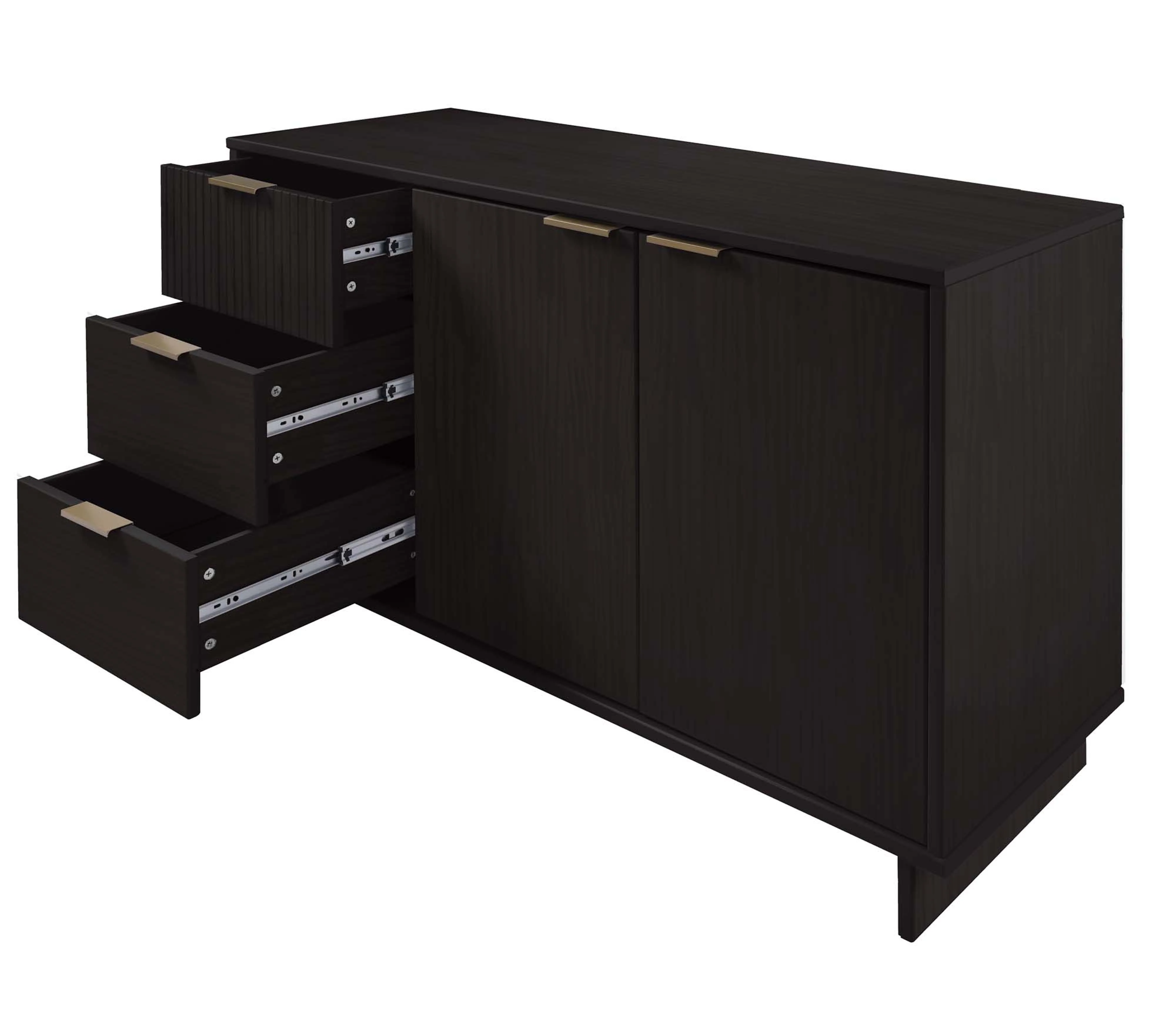 Granville 55.07 Sideboard in Black - Image 6