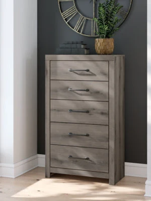Graystorm Brown Gray Five Drawer Chest (Online Special Price) - Image 2