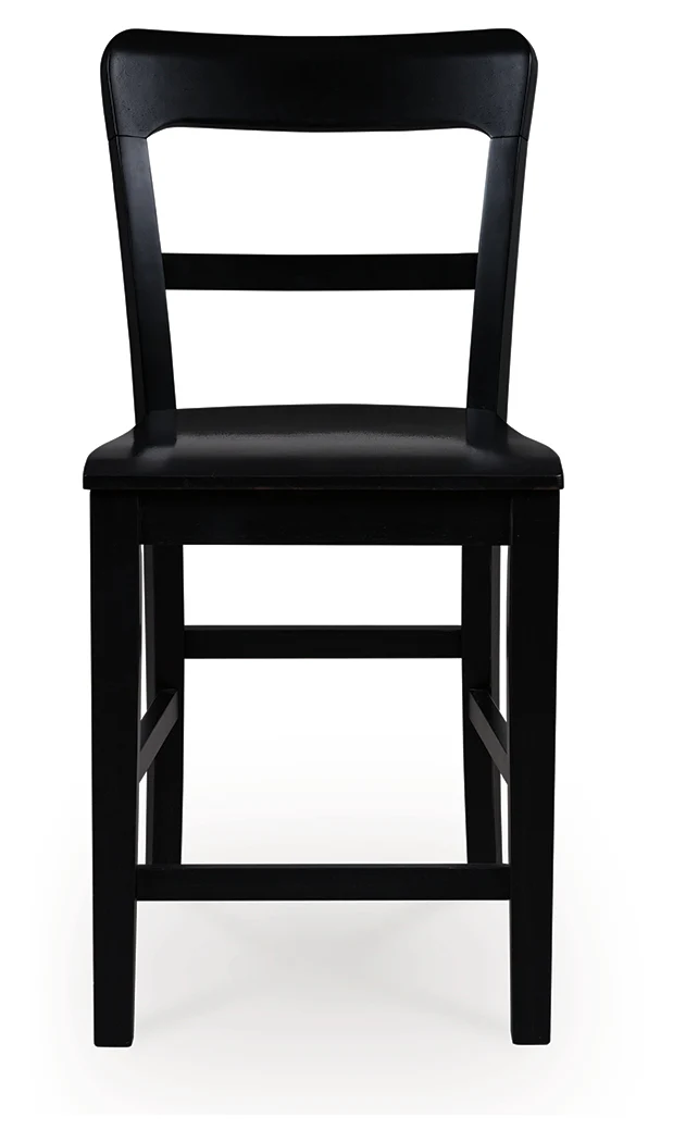 Greddinton Black/Brown Counter Height Dining Table and 4 Barstools (Online Special Price) - Image 6