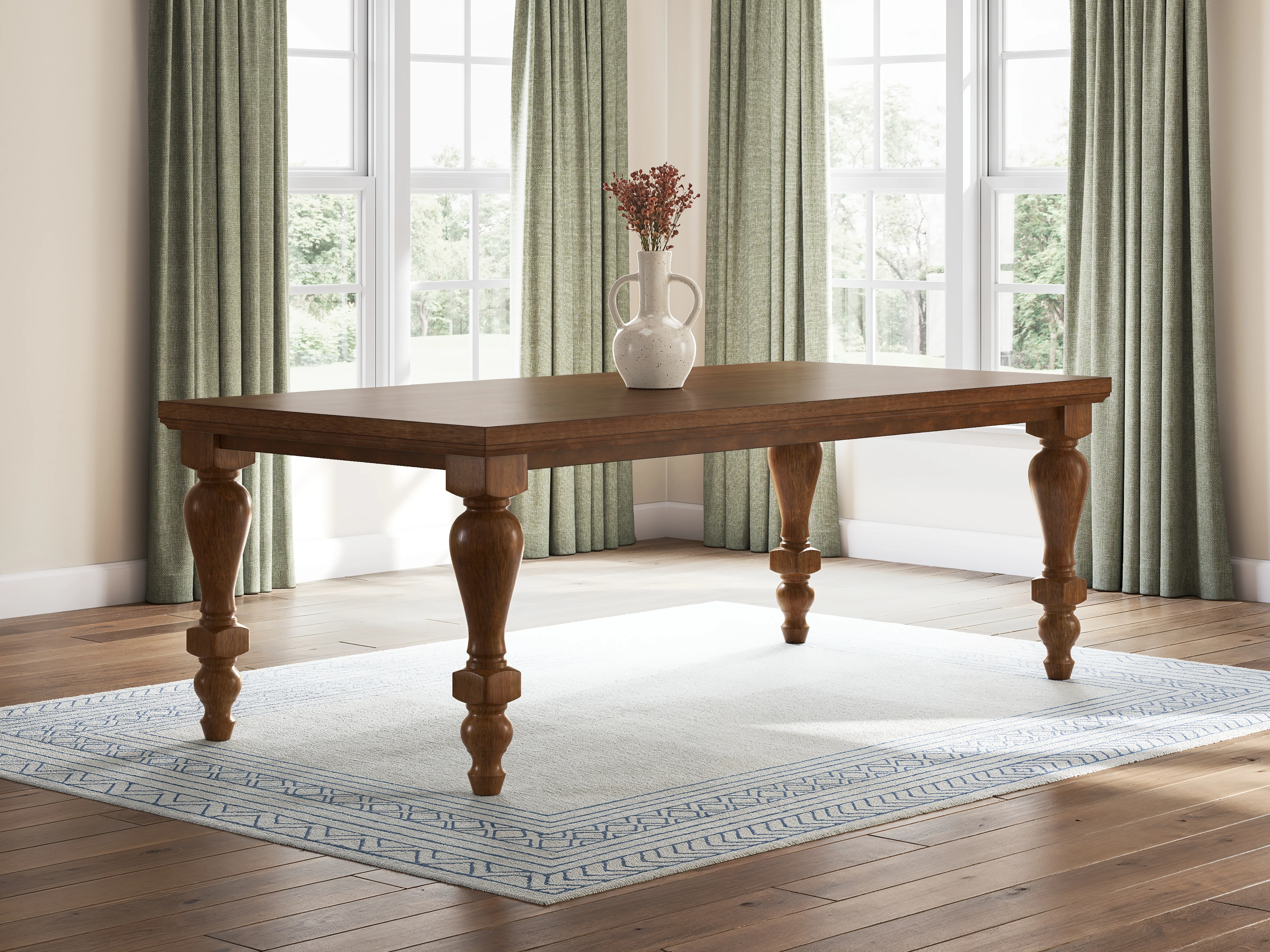 Greddinton Black/Brown Dining Table and 6 Chairs (Online Special Price) - Image 11