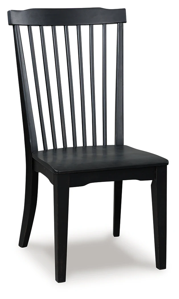 Greddinton Black/Brown Dining Table and 6 Chairs (Online Special Price) - Image 3