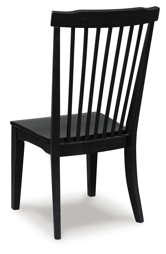 Greddinton Black/Brown Dining Table and 6 Chairs (Online Special Price) - Image 5