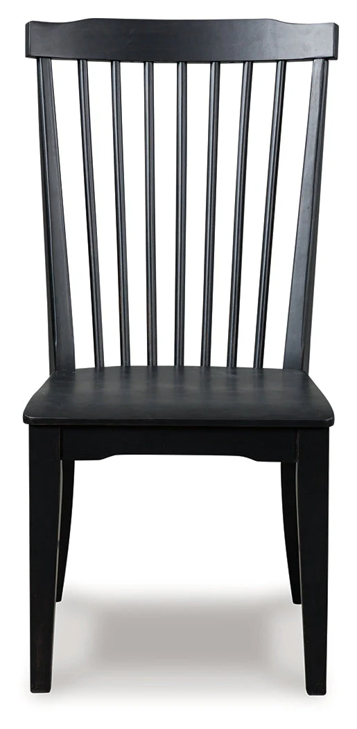 Greddinton Black Dining Room Side Chair (Set of 2) (Online Special Price) - Image 3