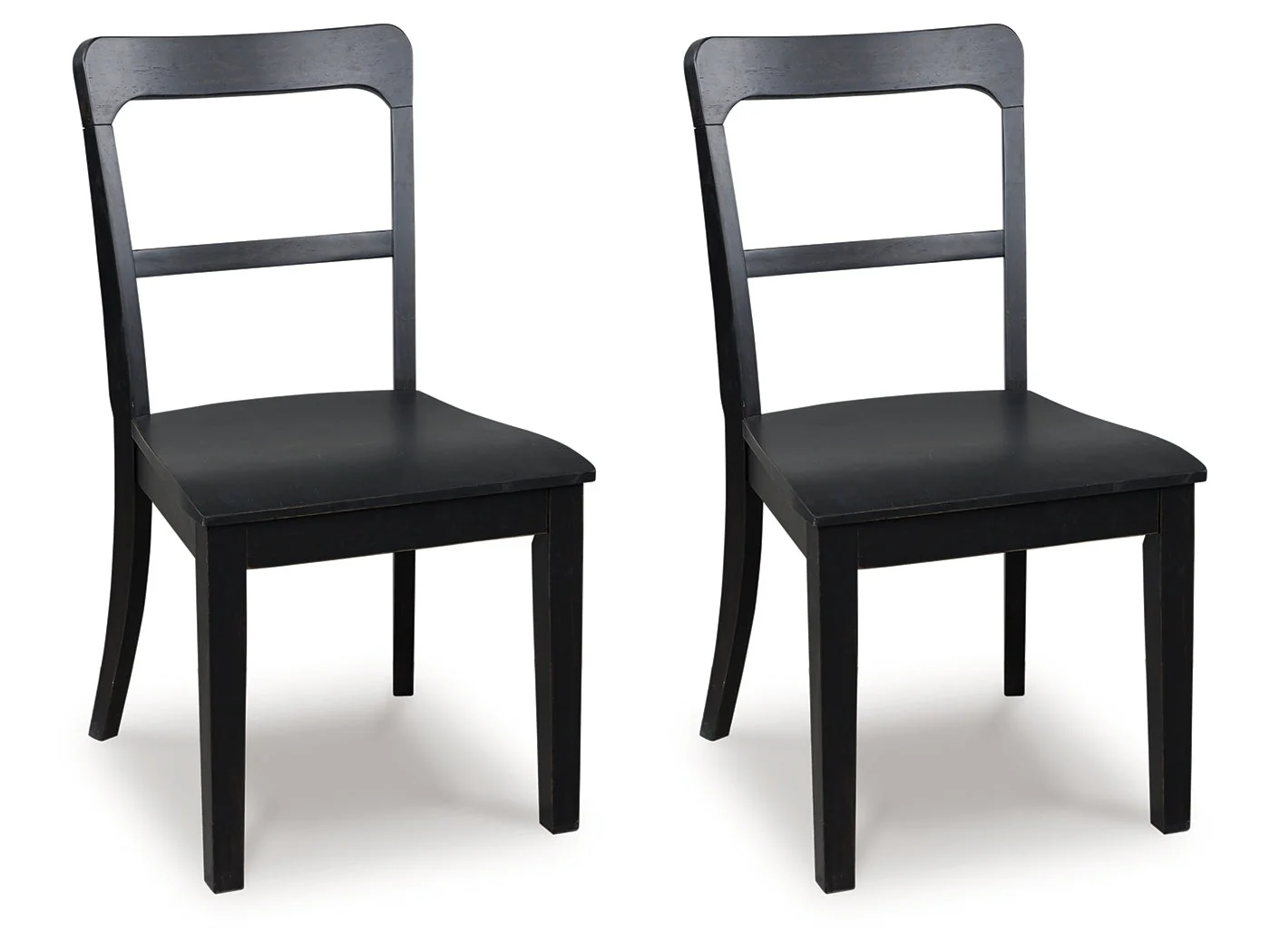 Greddinton Black Dining Upholstered Side Chair (Set of 2)