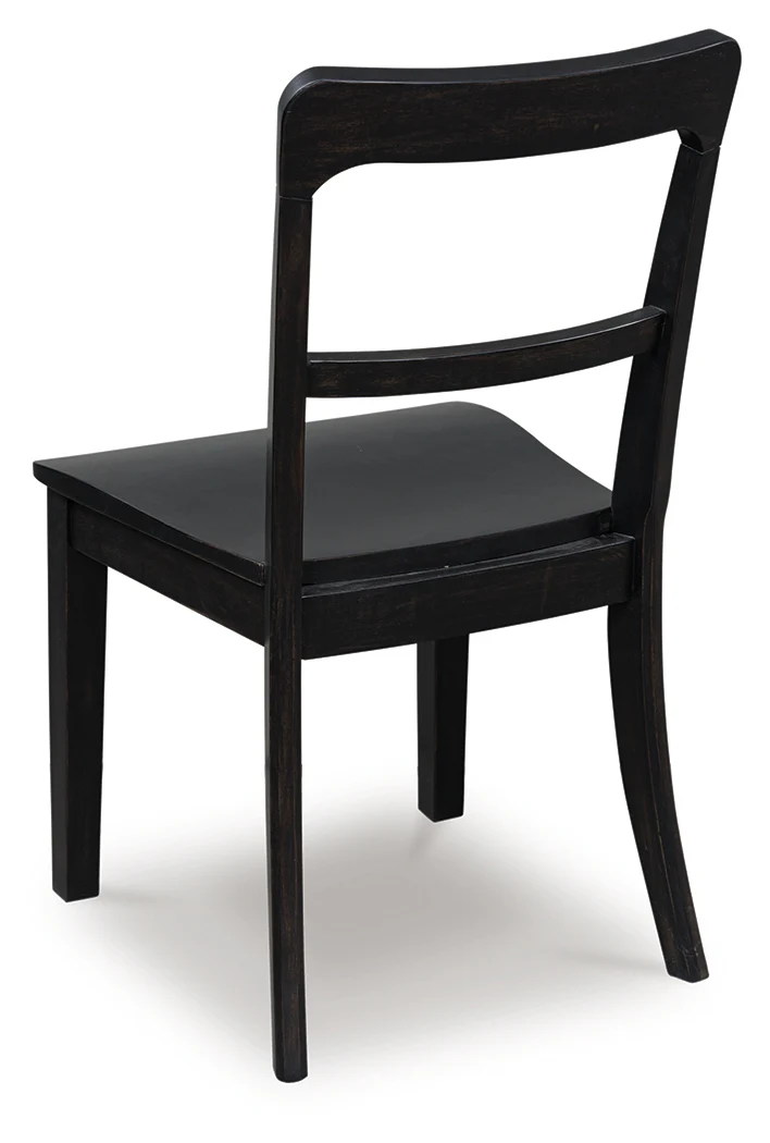 Greddinton Black Dining Upholstered Side Chair (Set of 2) - Image 5