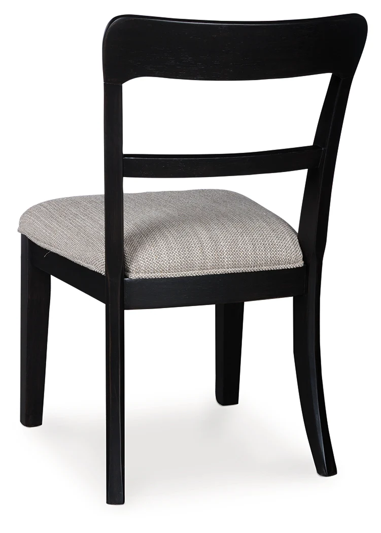 Greddinton Black/White Dining Table and 6 Chairs - Image 5