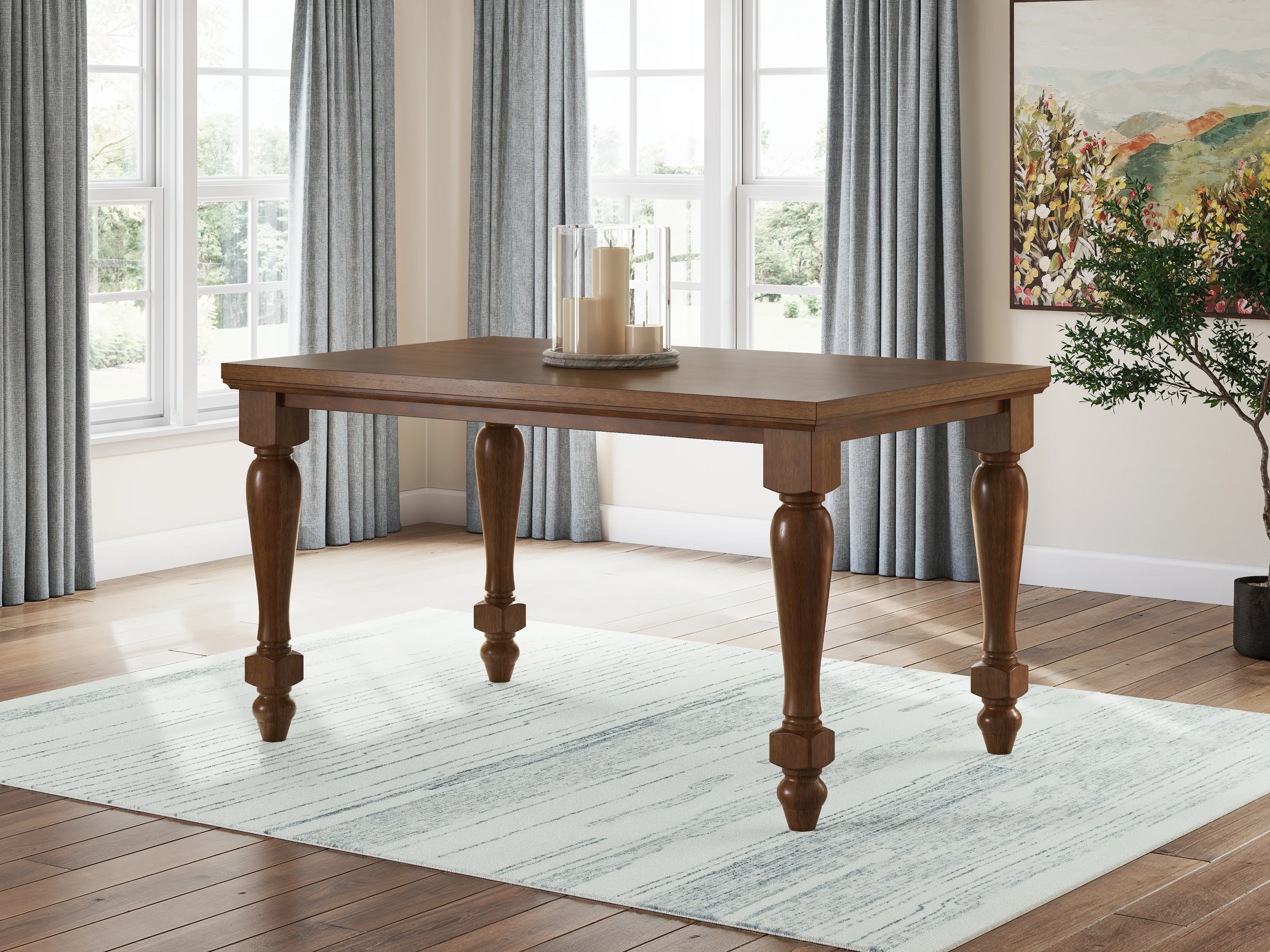 Greddinton Brown/Black Counter Height Dining Table and 4 Barstools - Image 10