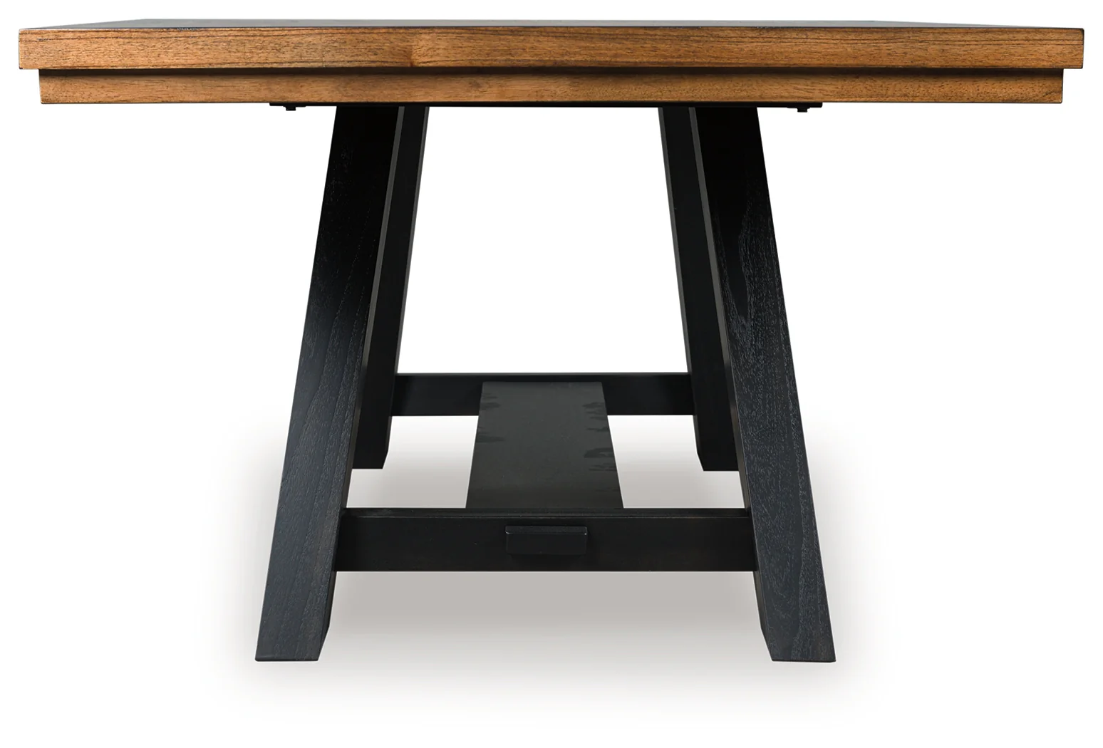 Greddinton Brown/Black Extension Dining Table and 4 Chairs - Image 12