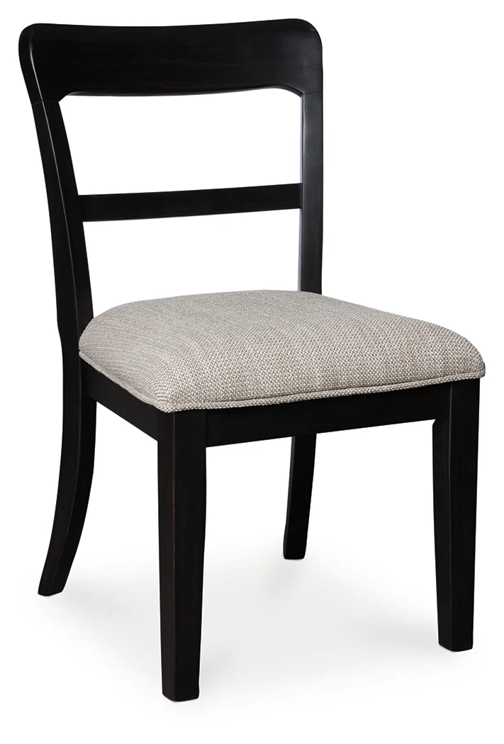 Greddinton Brown/Black Extension Dining Table and 6 Chairs (Online Special Price) - Image 4