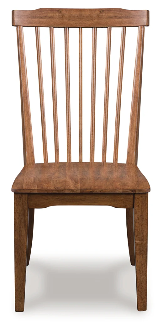 Greddinton Brown Dining Table and 4 Chairs - Image 2