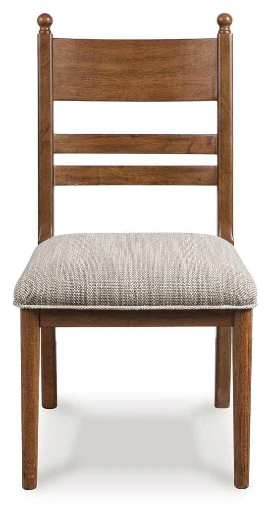 Greddinton Brown Dining Upholstered Side Chair (Set of 2) (Online Special Price) - Image 3