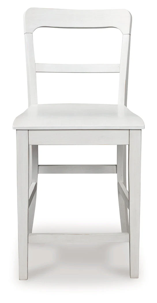 Greddinton White Barstool (Set of 2) (Online Special Price) - Image 3
