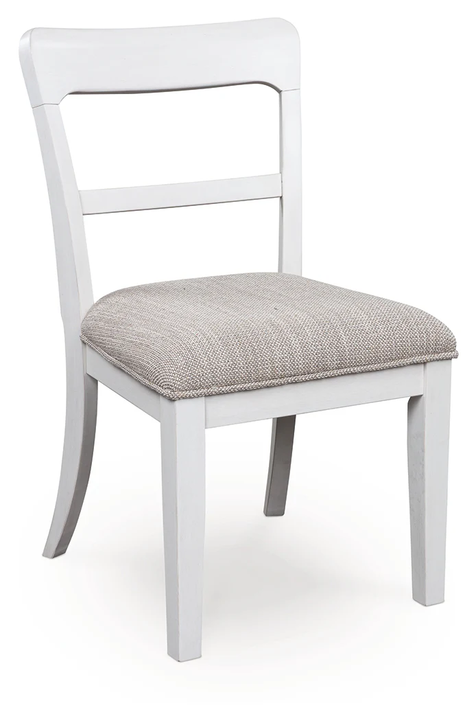 Greddinton White Dining Table and 6 Chairs - Image 3