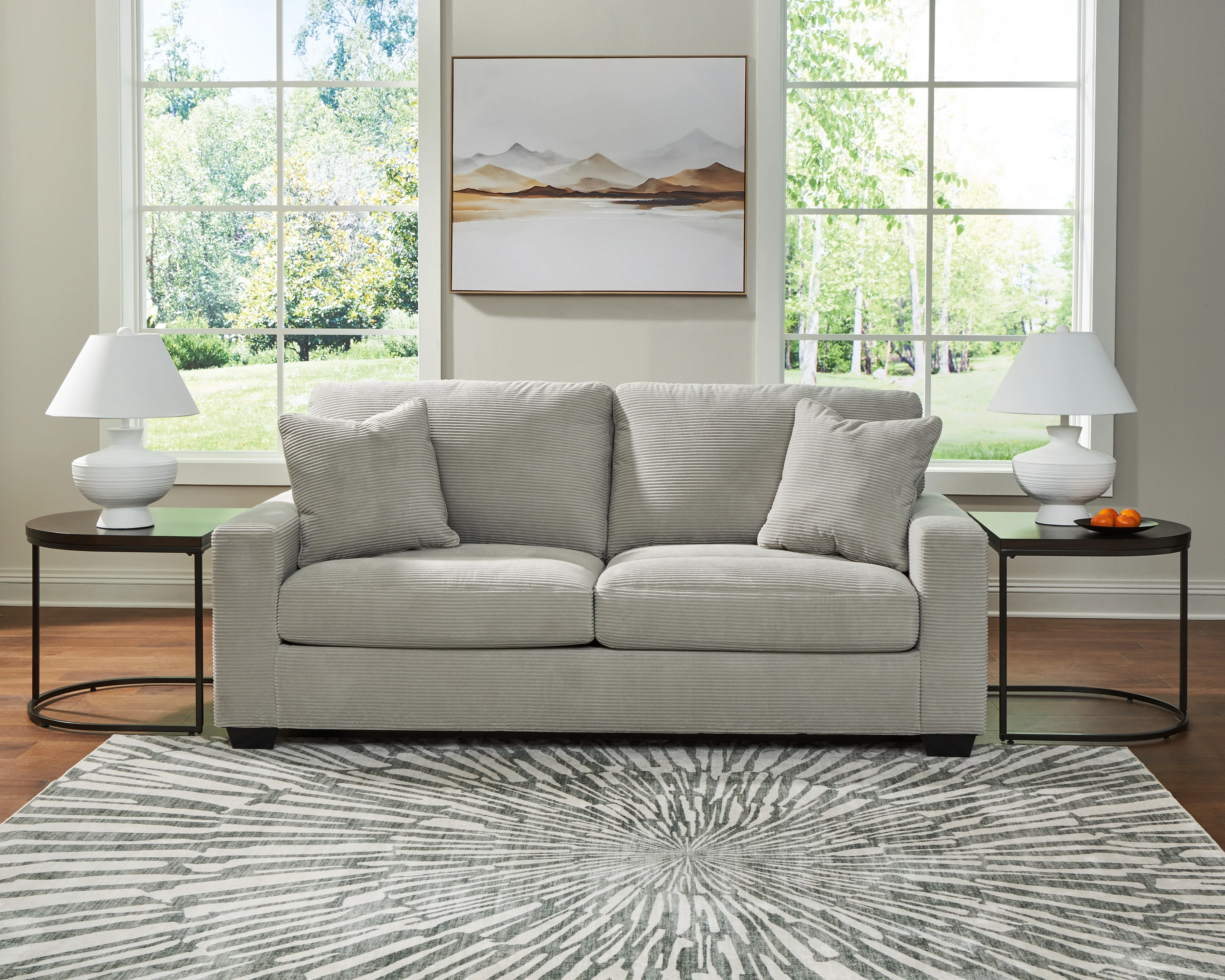 Greenbriar Smoke Sofa and Chair - Image 9