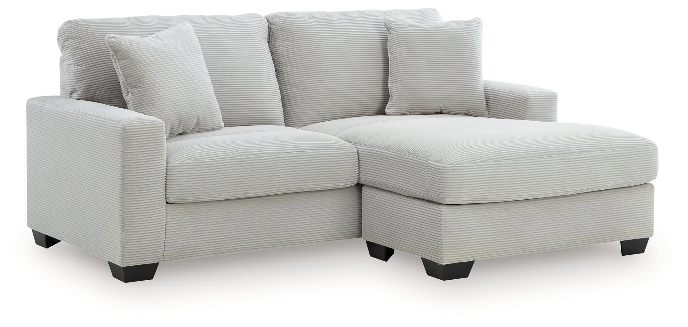 Greenbriar Smoke Sofa Chaise and Loveseat (Online Special Price) - Image 4
