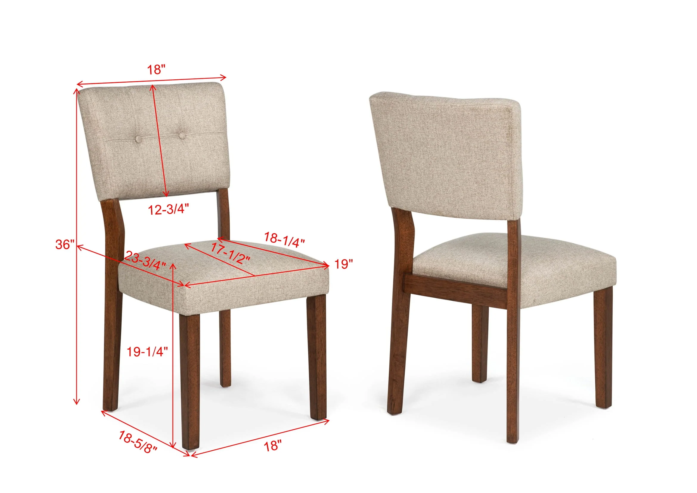 Gregory Beige/Brown Dining Set - Image 9