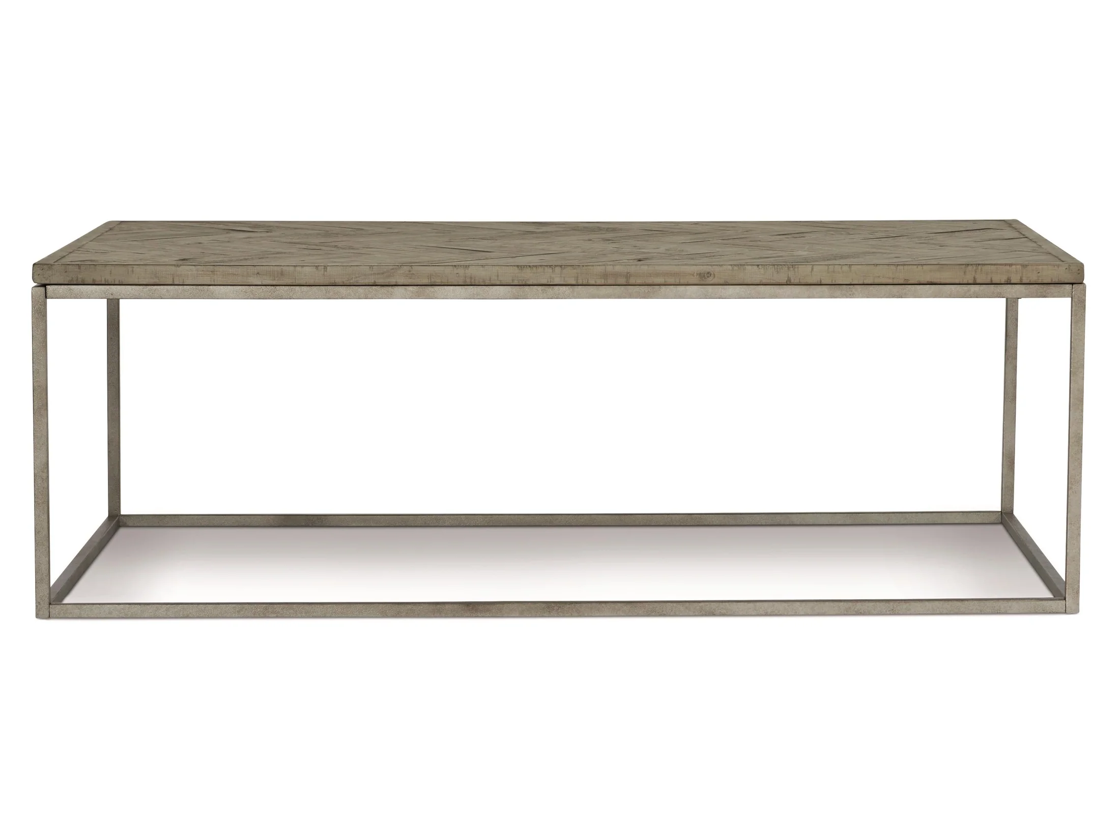 Gresham Glazed Silver/Morel Cocktail Table