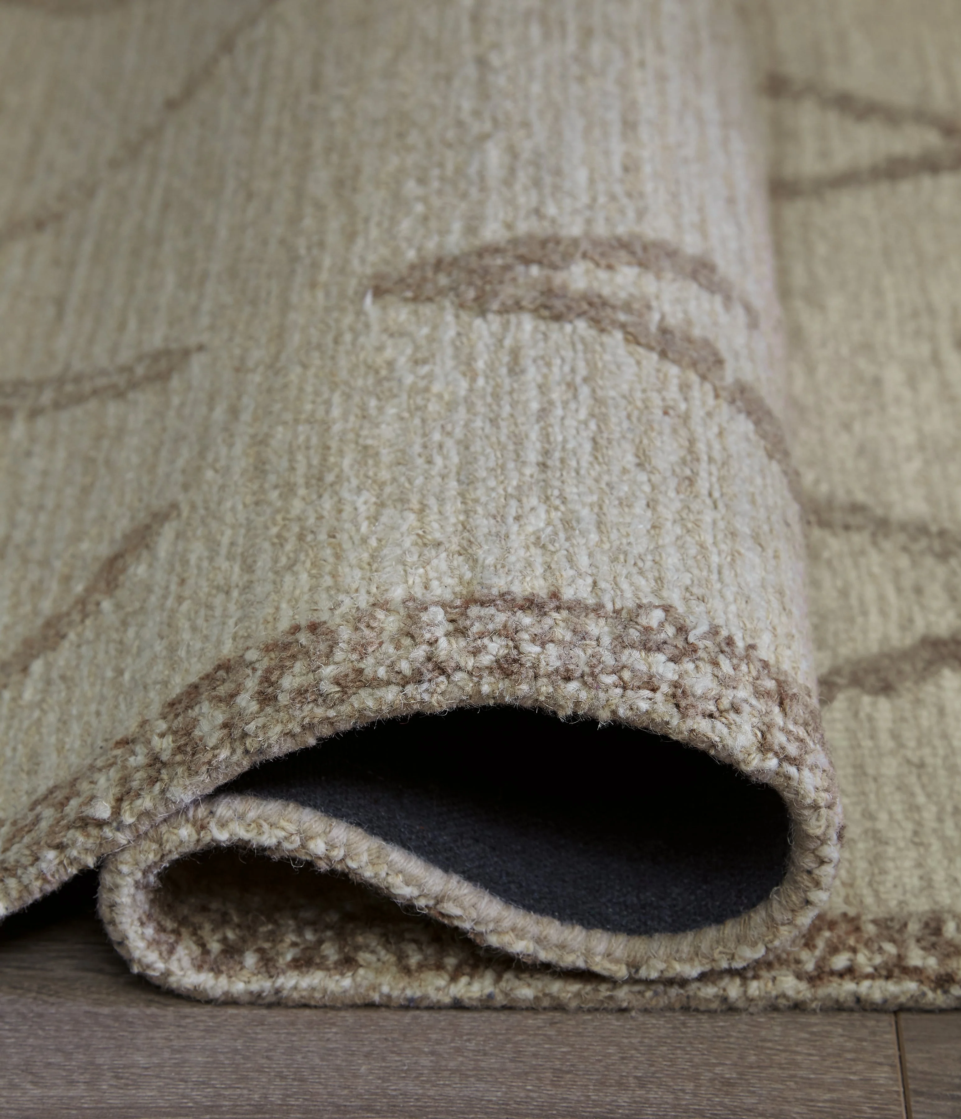 Guyford Beige/Brown Medium Rug (Online Special Price) - Image 4