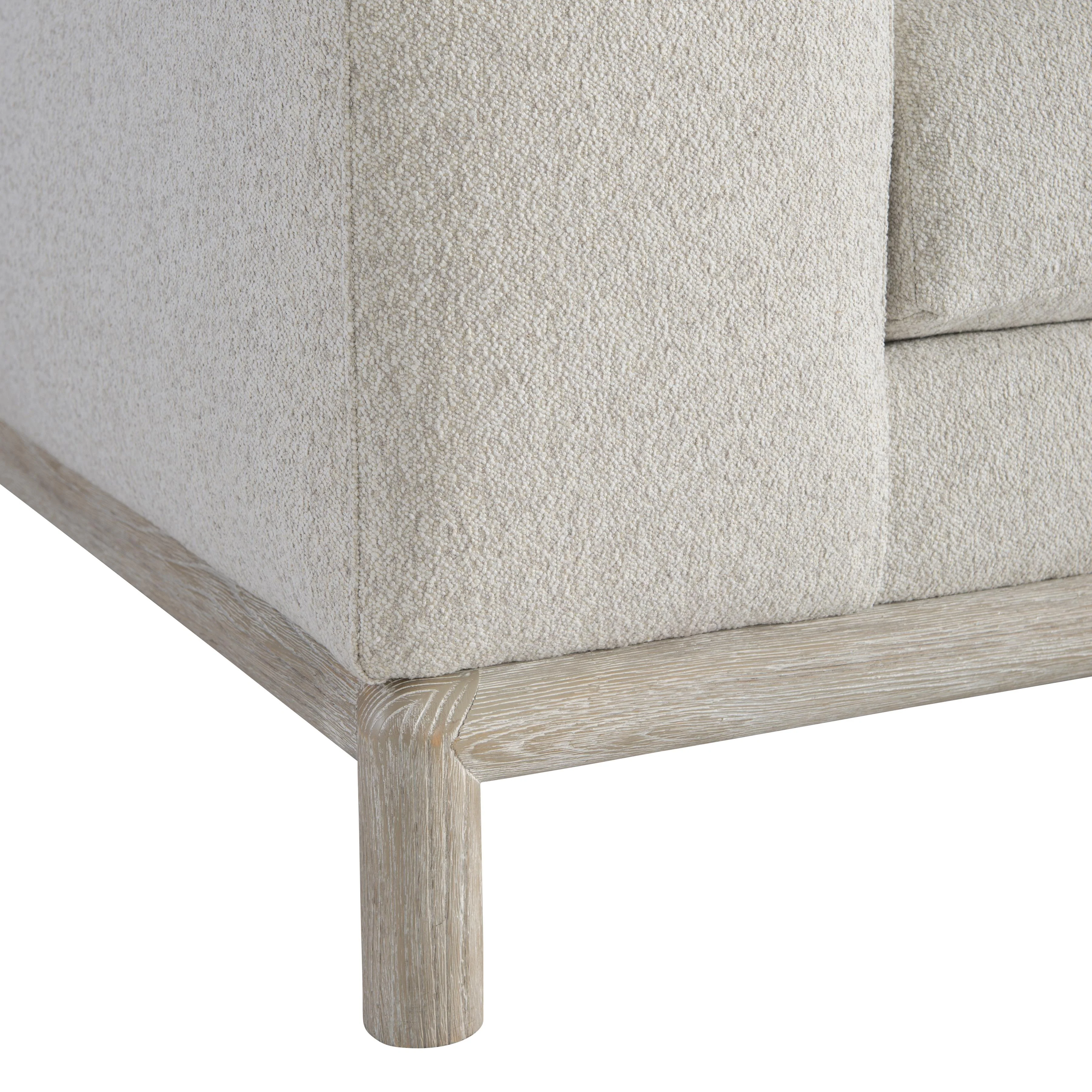 Hadley White/Cream Fabric Chair - Image 9