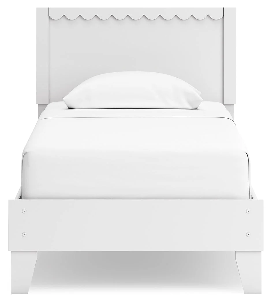 Hallityn White Twin Panel Platform Youth Bed (Online Special Price) - Image 5