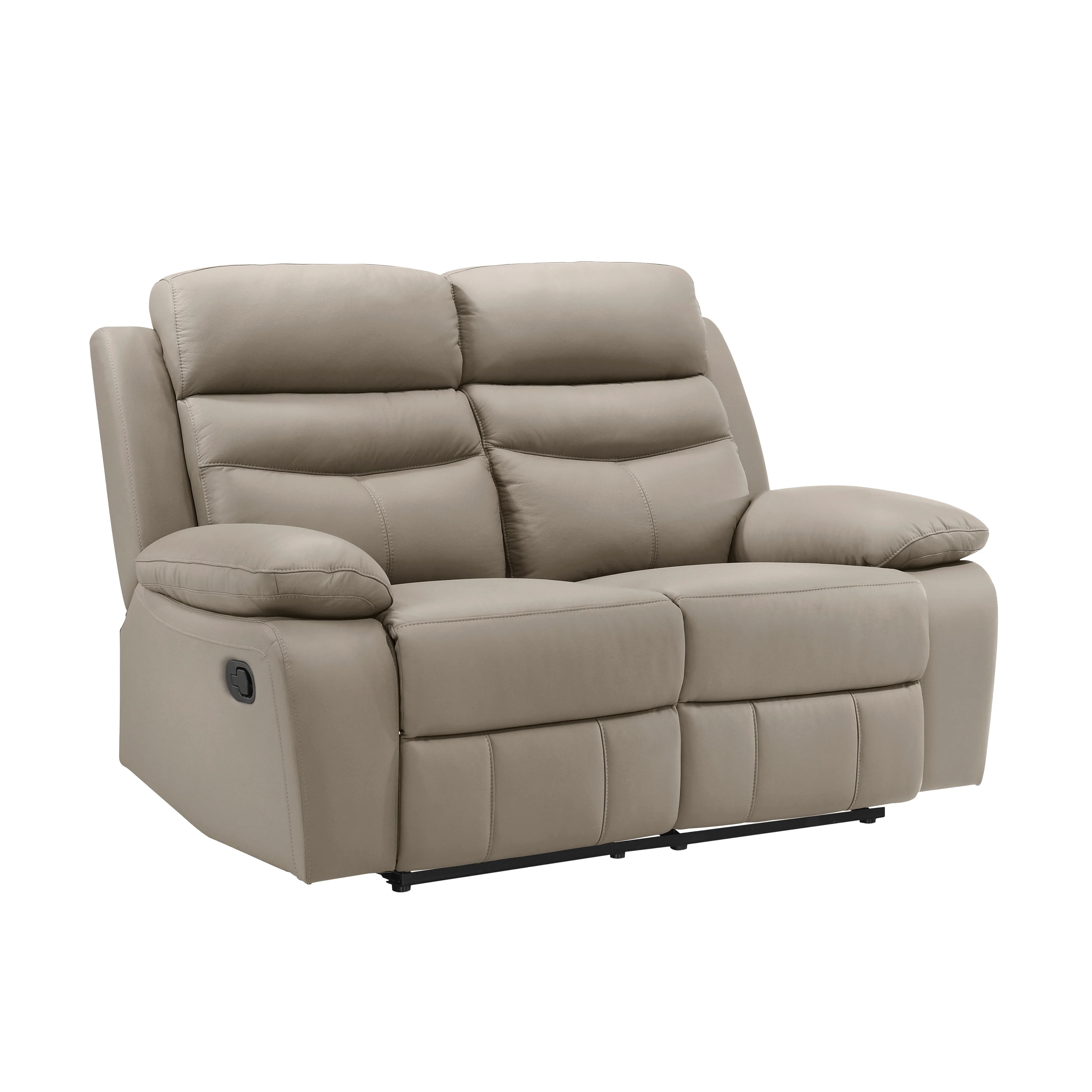 Hancock Latte Double Reclining Loveseat - Image 2