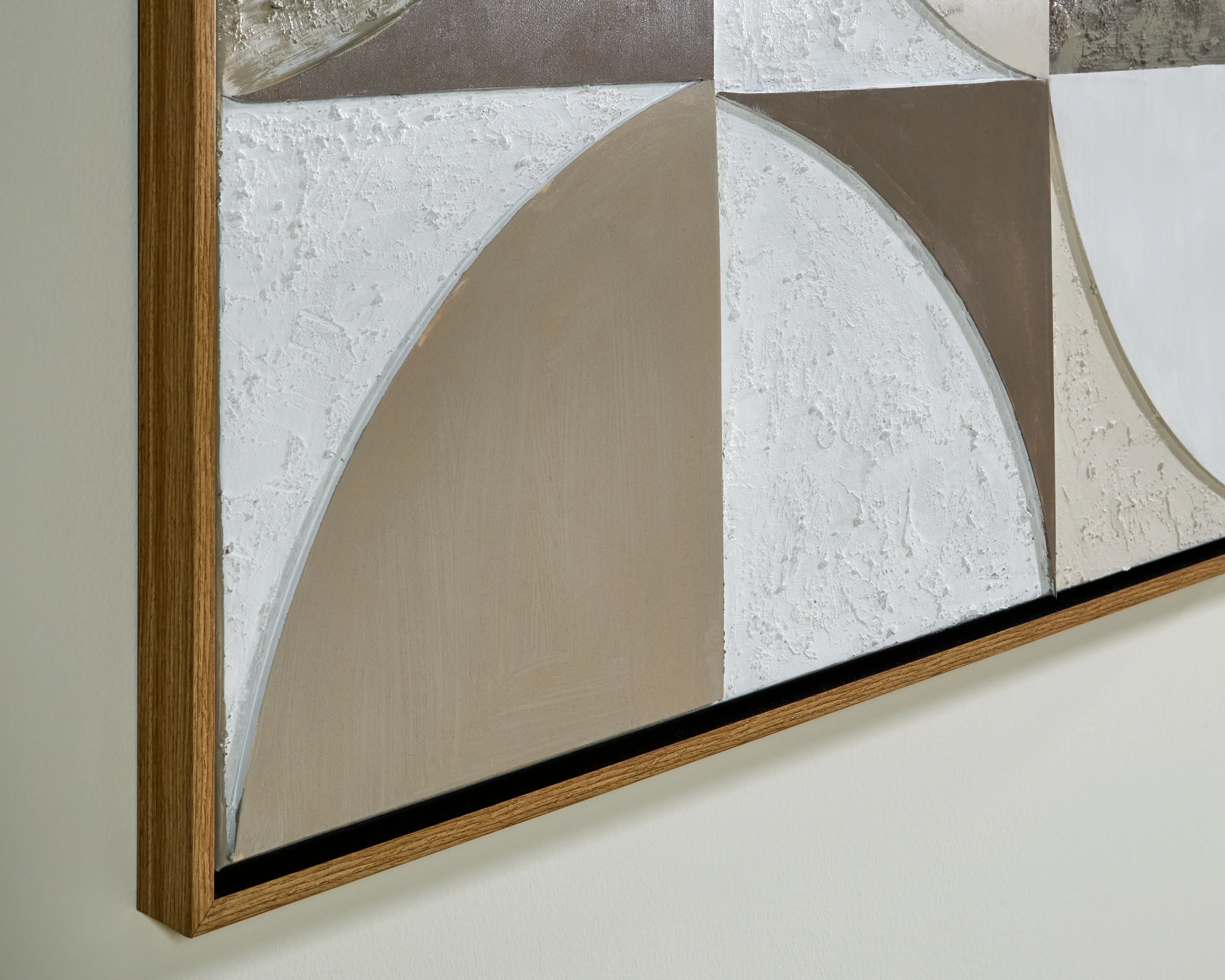 Harelman Tan/Taupe/White Wall Art - Image 8