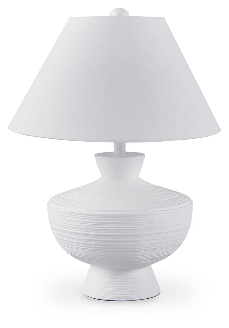 Harelwood White Poly Table Lamp - Image 2