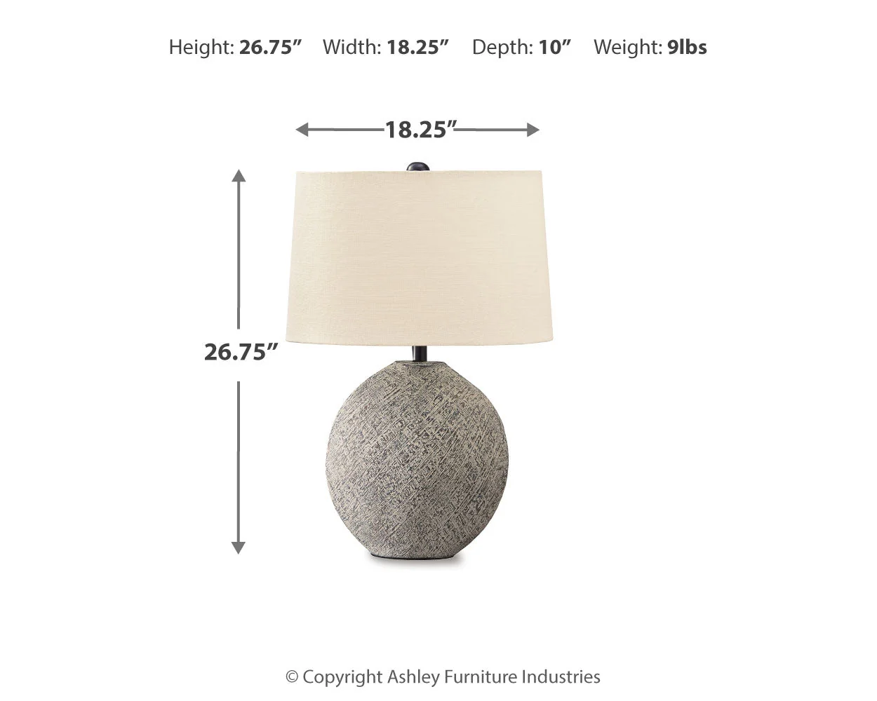 Harif Black Table Lamp (Set of 2) (Online Special Price) - Image 4