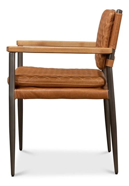 Harley Brown Chair - Image 9