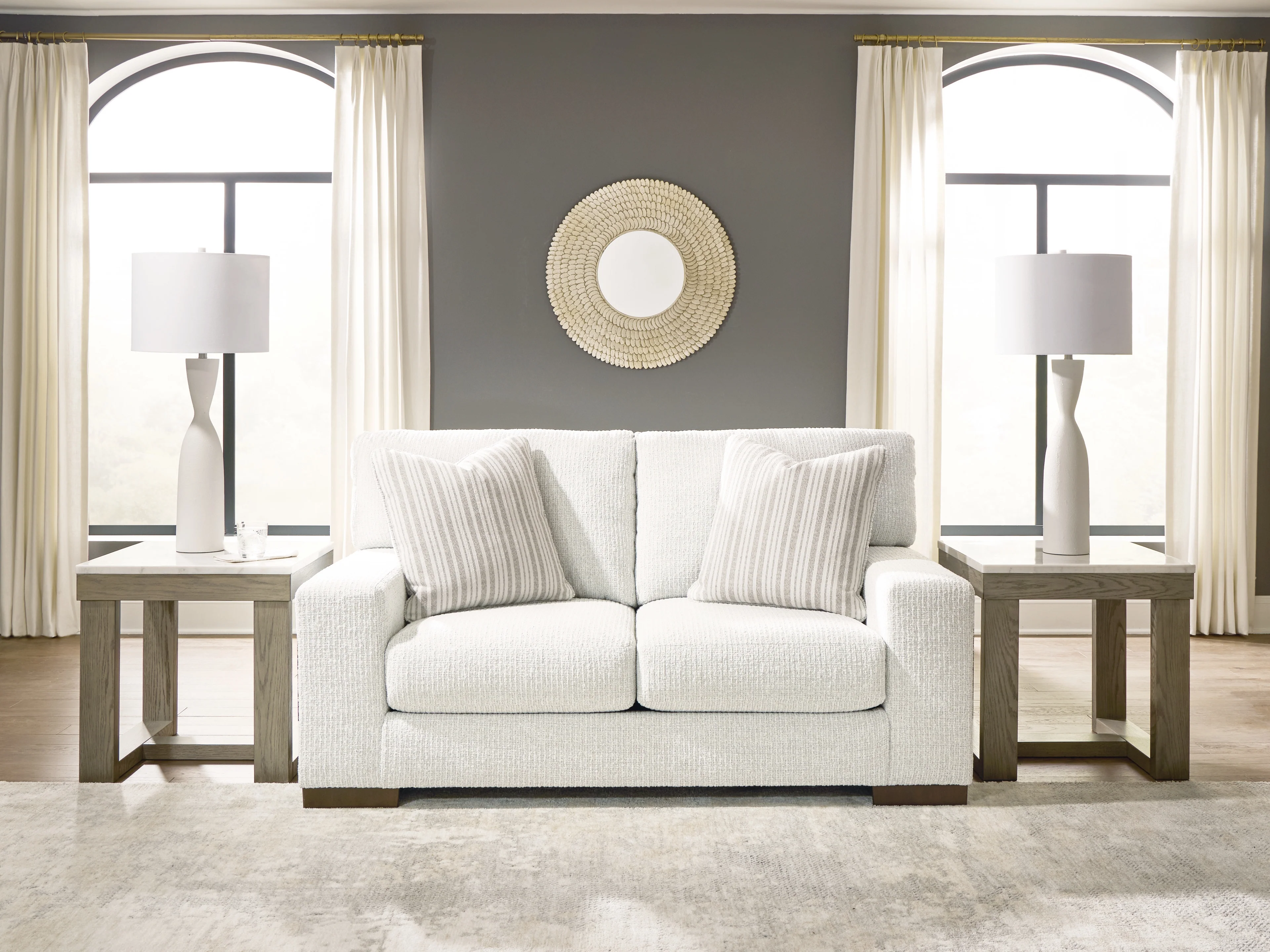 Hartside Frosted Loveseat (Online Special Price)
