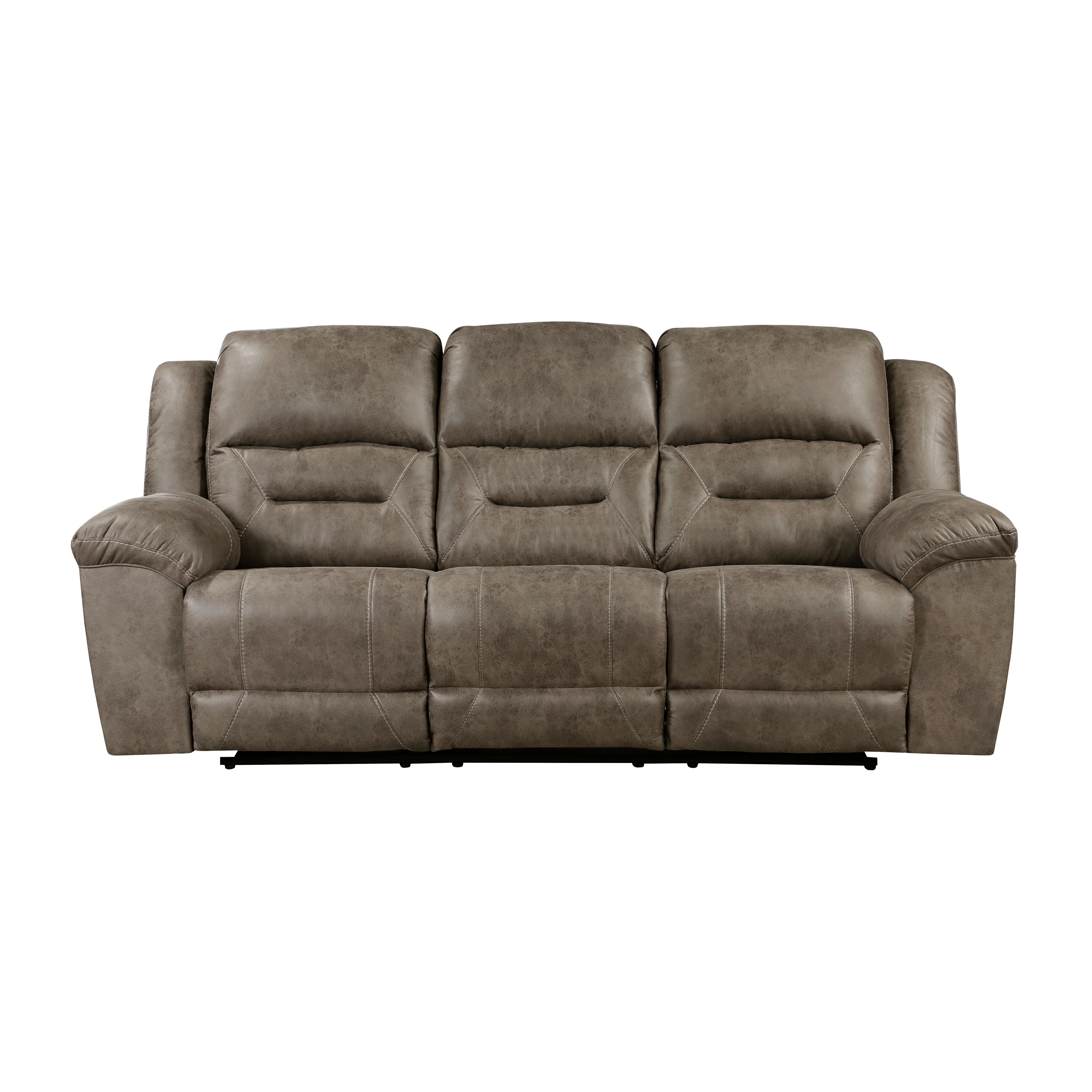 Hazen Brown Sofa & Loveseat - Image 2
