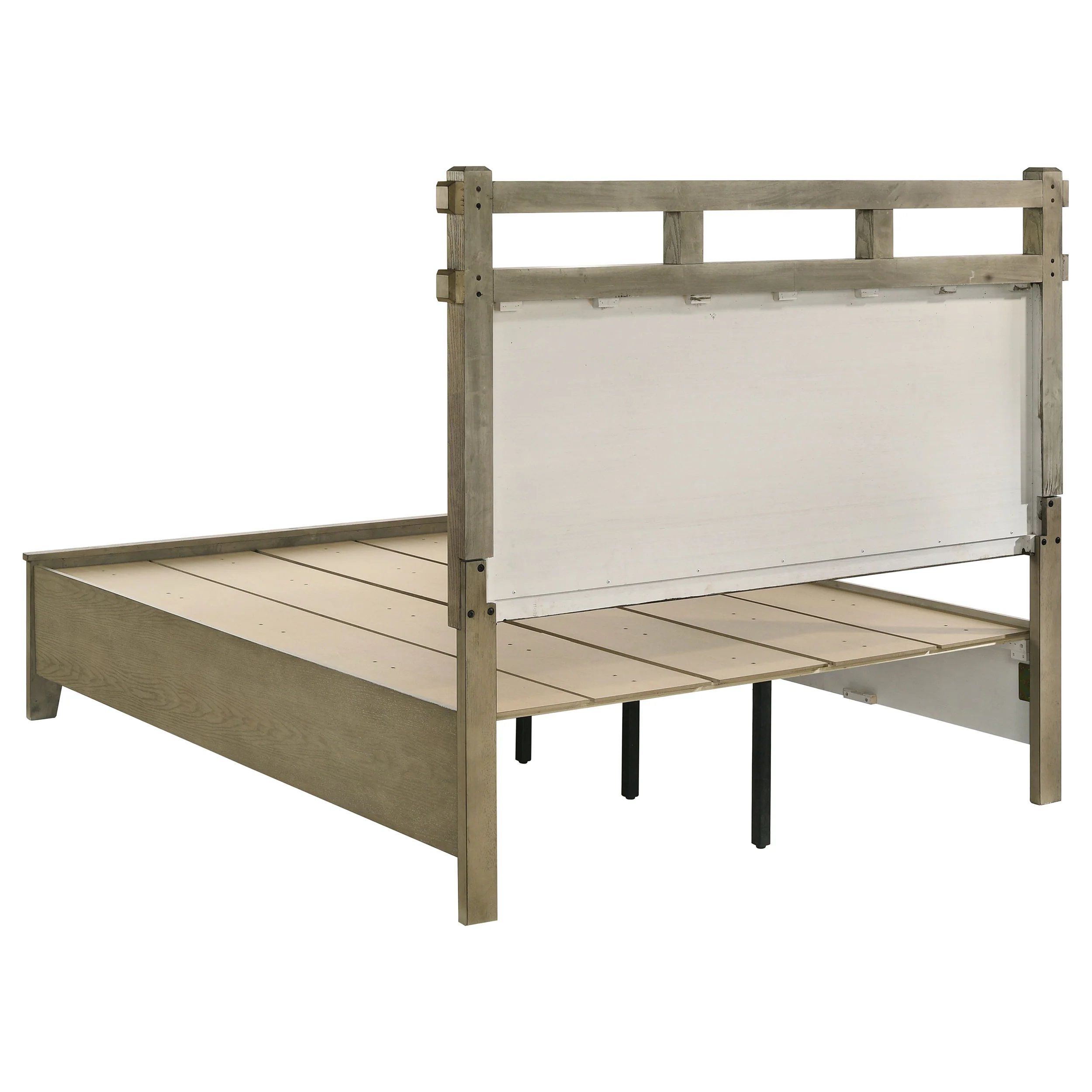 Hazlewood Vineyard Oak 59-inch Queen Panel Storage Bed - Image 5