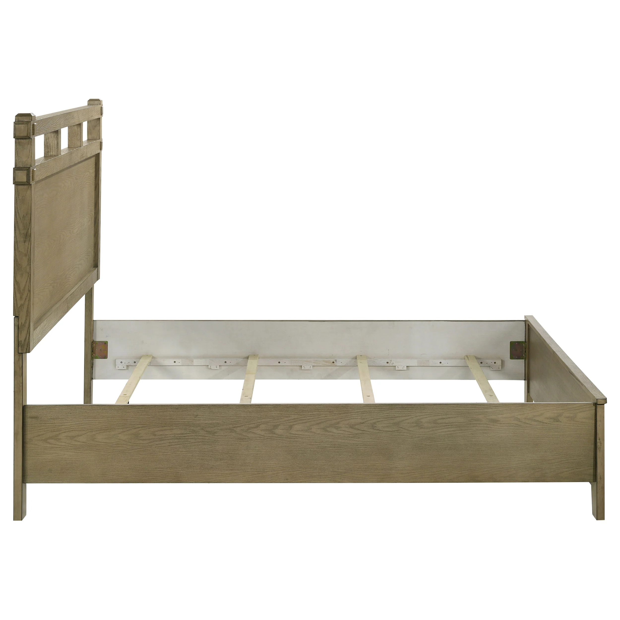 Hazlewood Vineyard Oak 61-inch Queen Panel Bed - Image 6