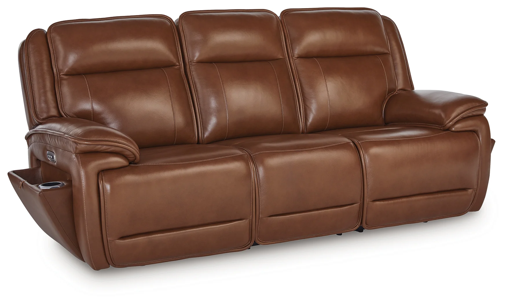 Healy Pier Chocolate Power Reclining Sofa, Loveseat and Recliner - Image 7
