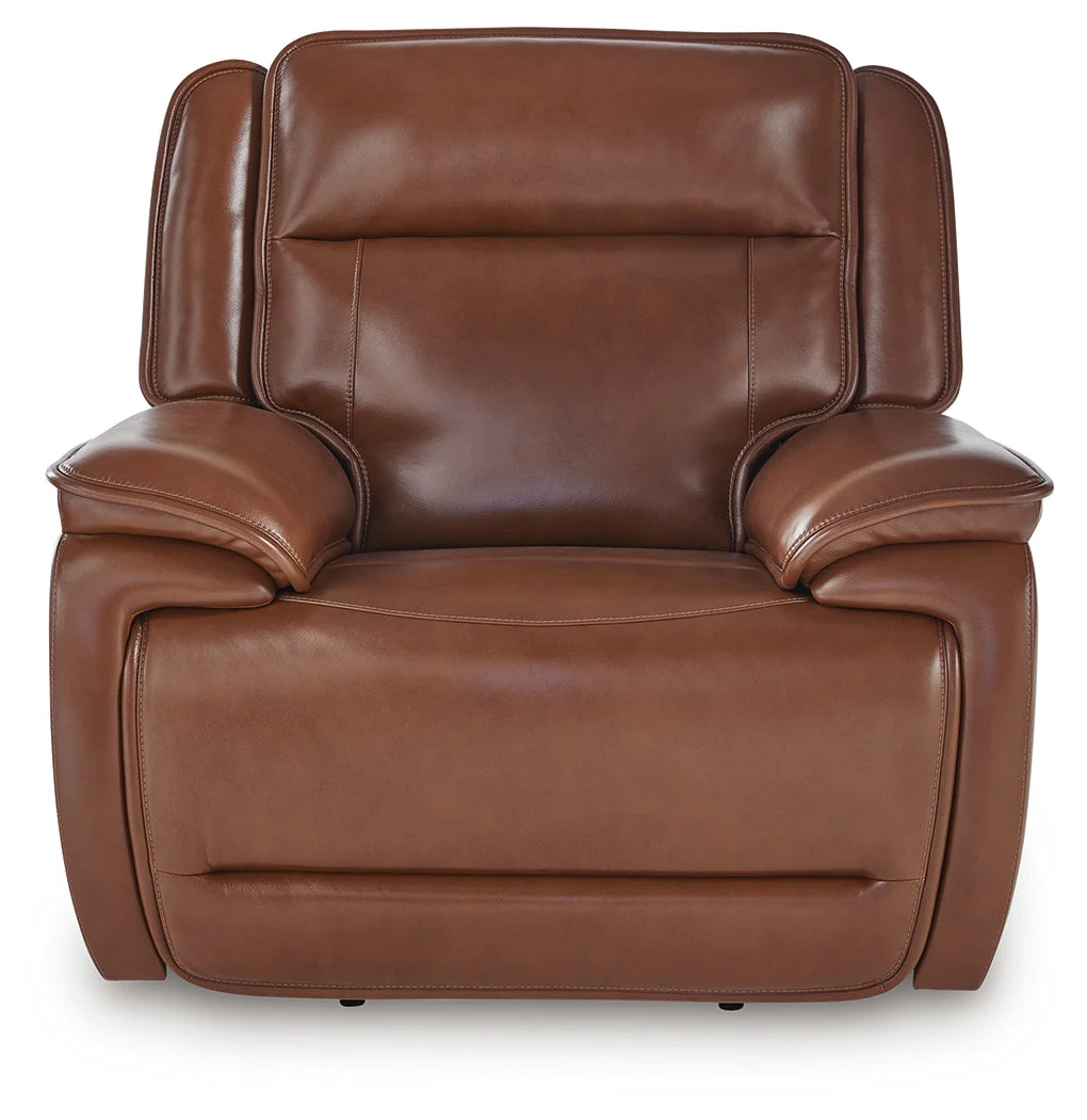 Healy Pier Chocolate Power Reclining Sofa, Loveseat and Recliner (Online Special Price) - Image 2