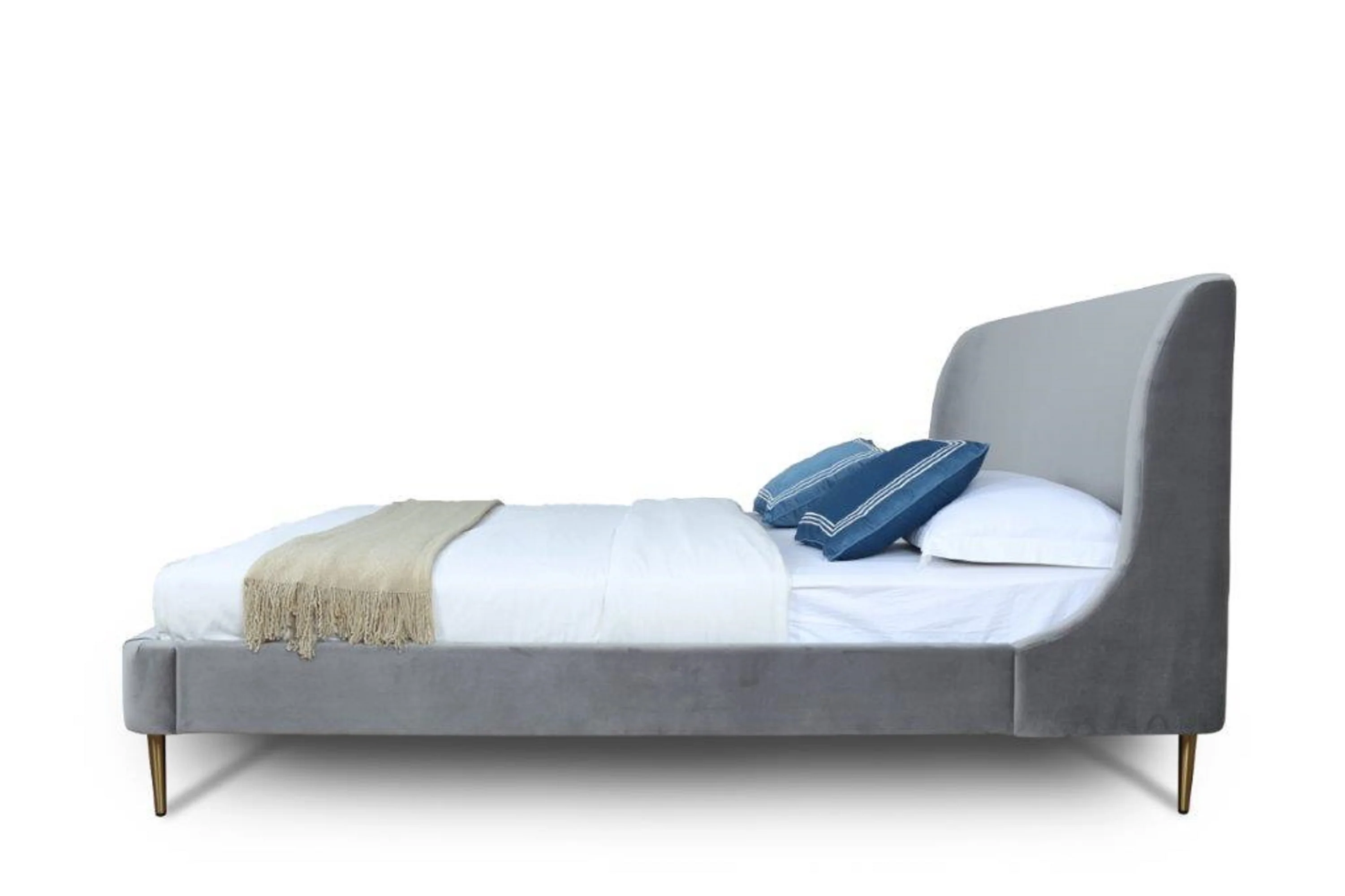Heather Queen Bed in Grey - Image 5